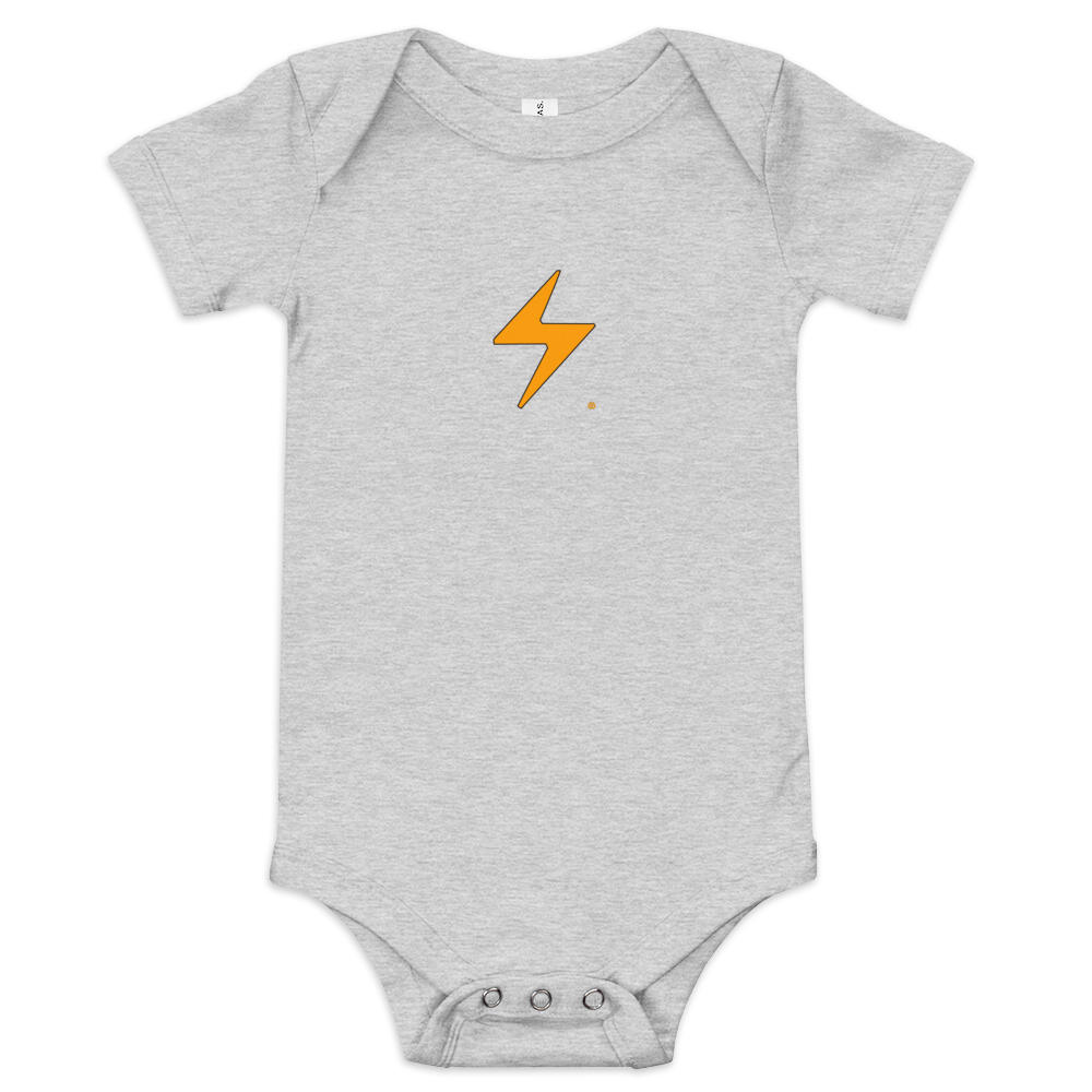 Baby-Kurzarm-Einteiler „Lightning“