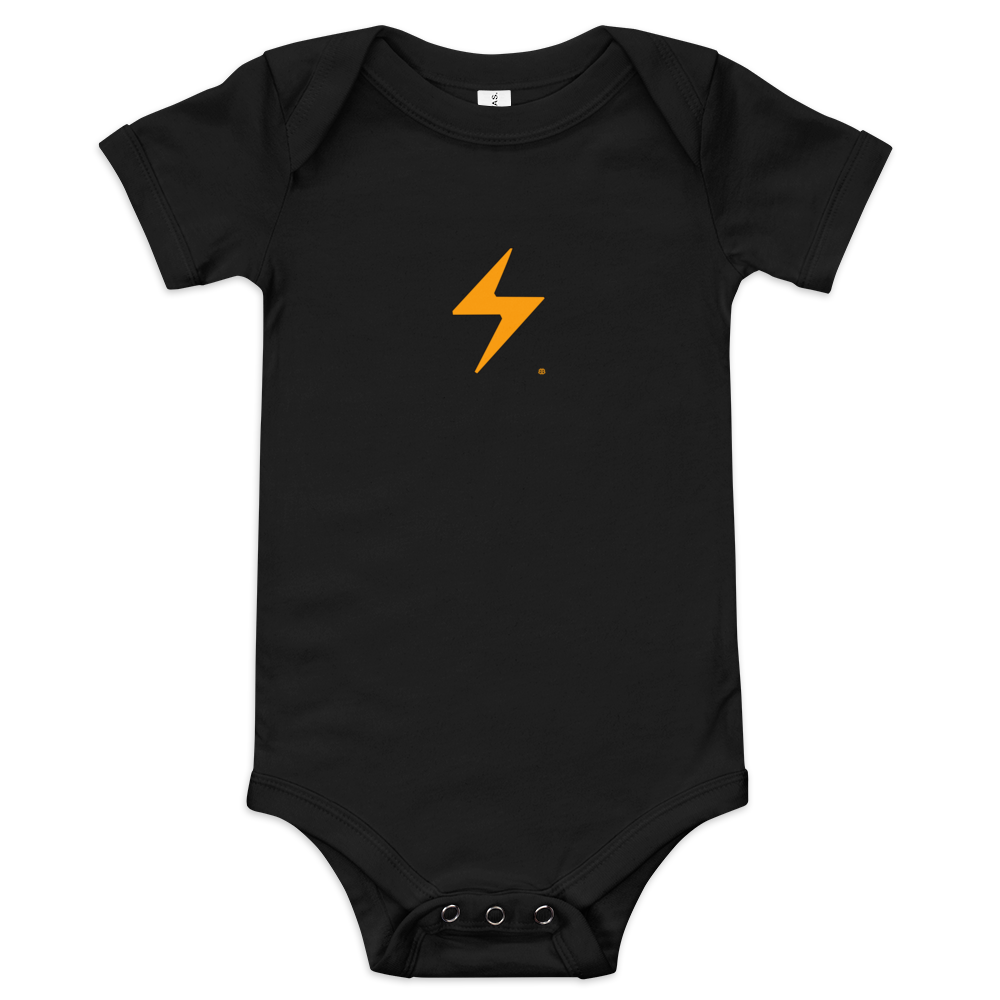 Baby-Kurzarm-Einteiler „Lightning“
