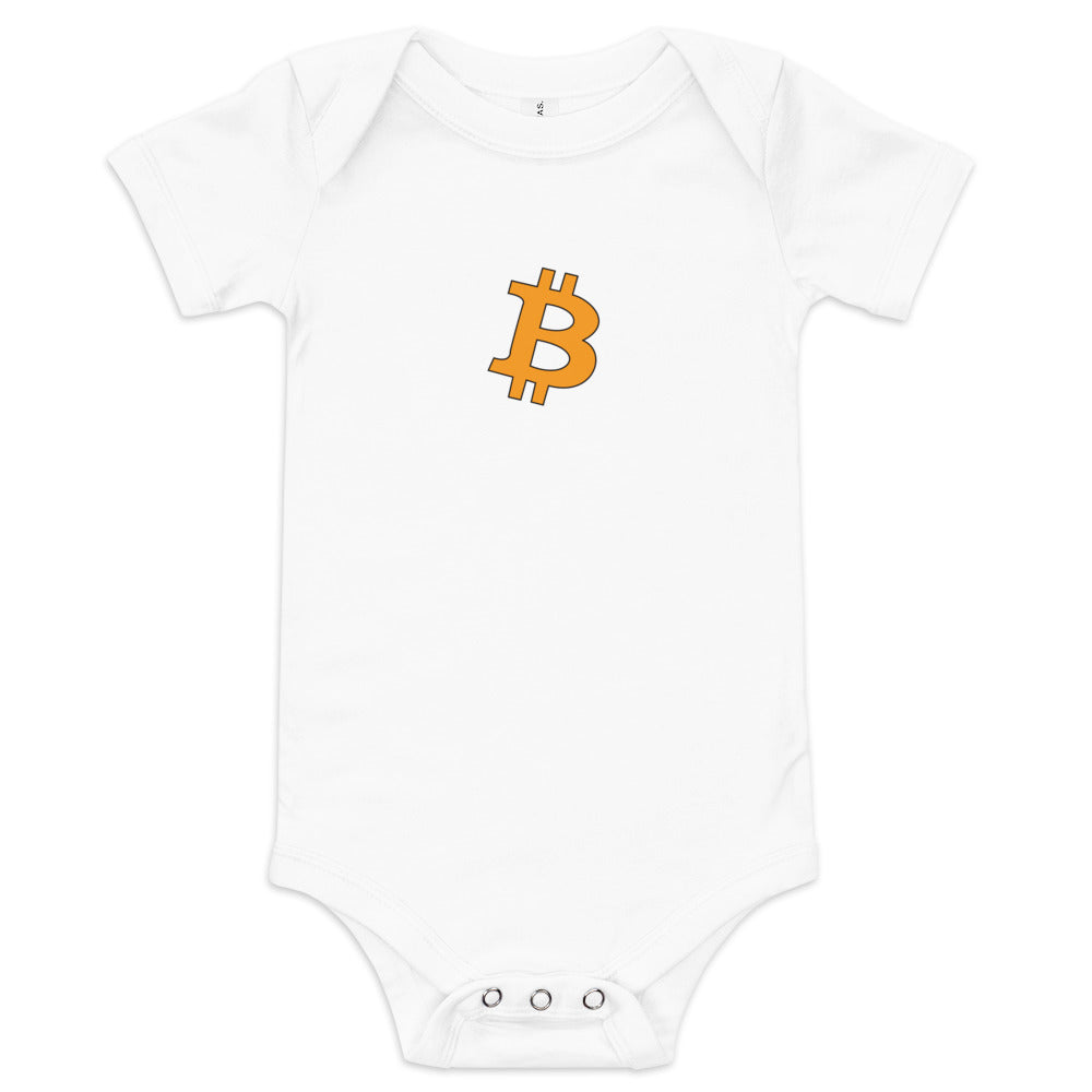 Baby-Kurzarm-Einteiler „B“