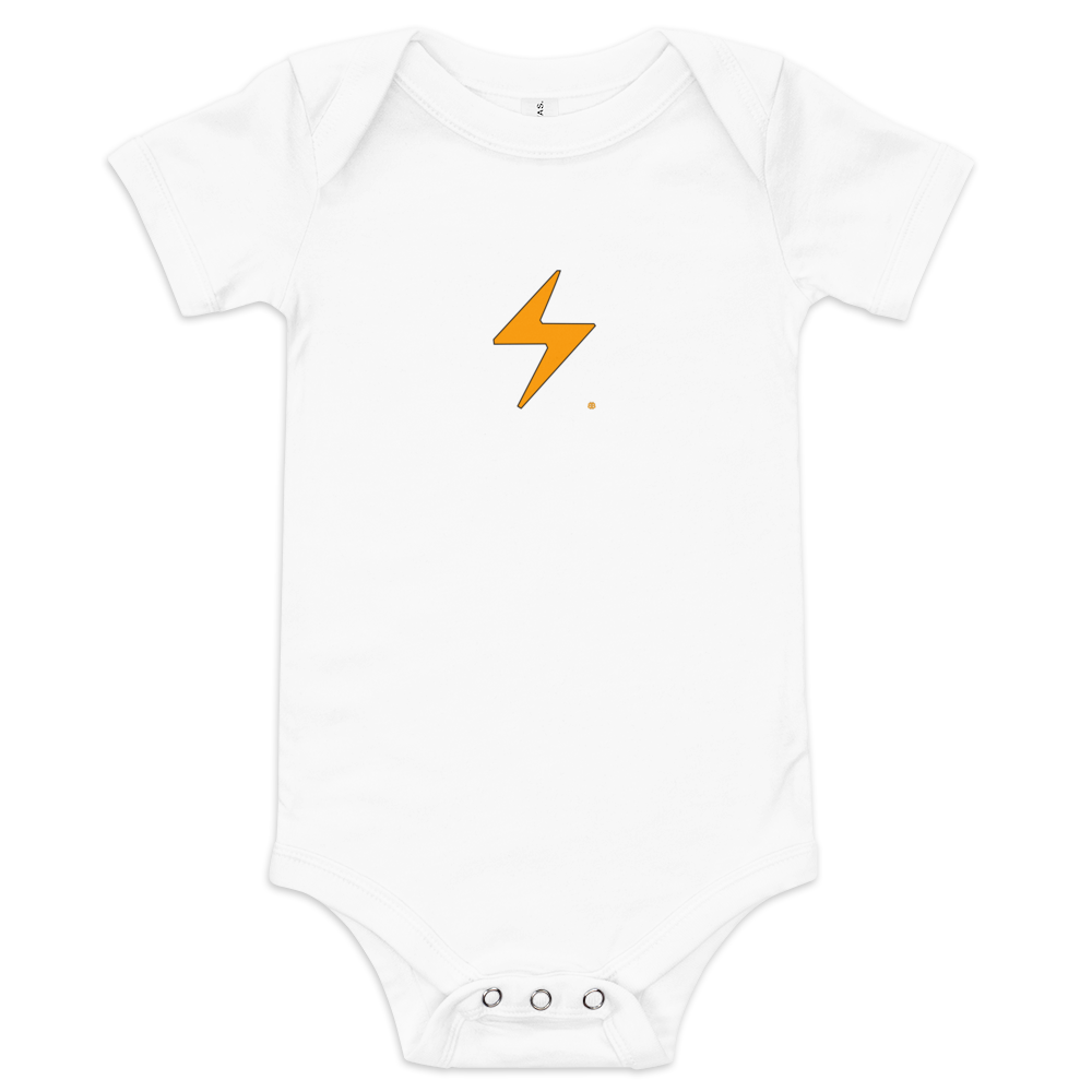 Baby-Kurzarm-Einteiler „Lightning“