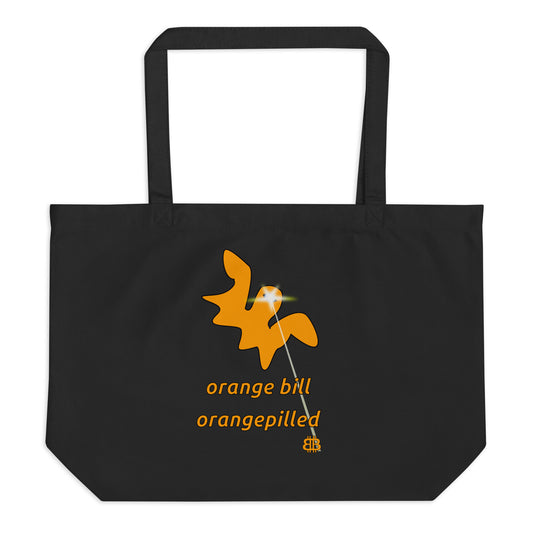 Large organic tote bag "Bill"