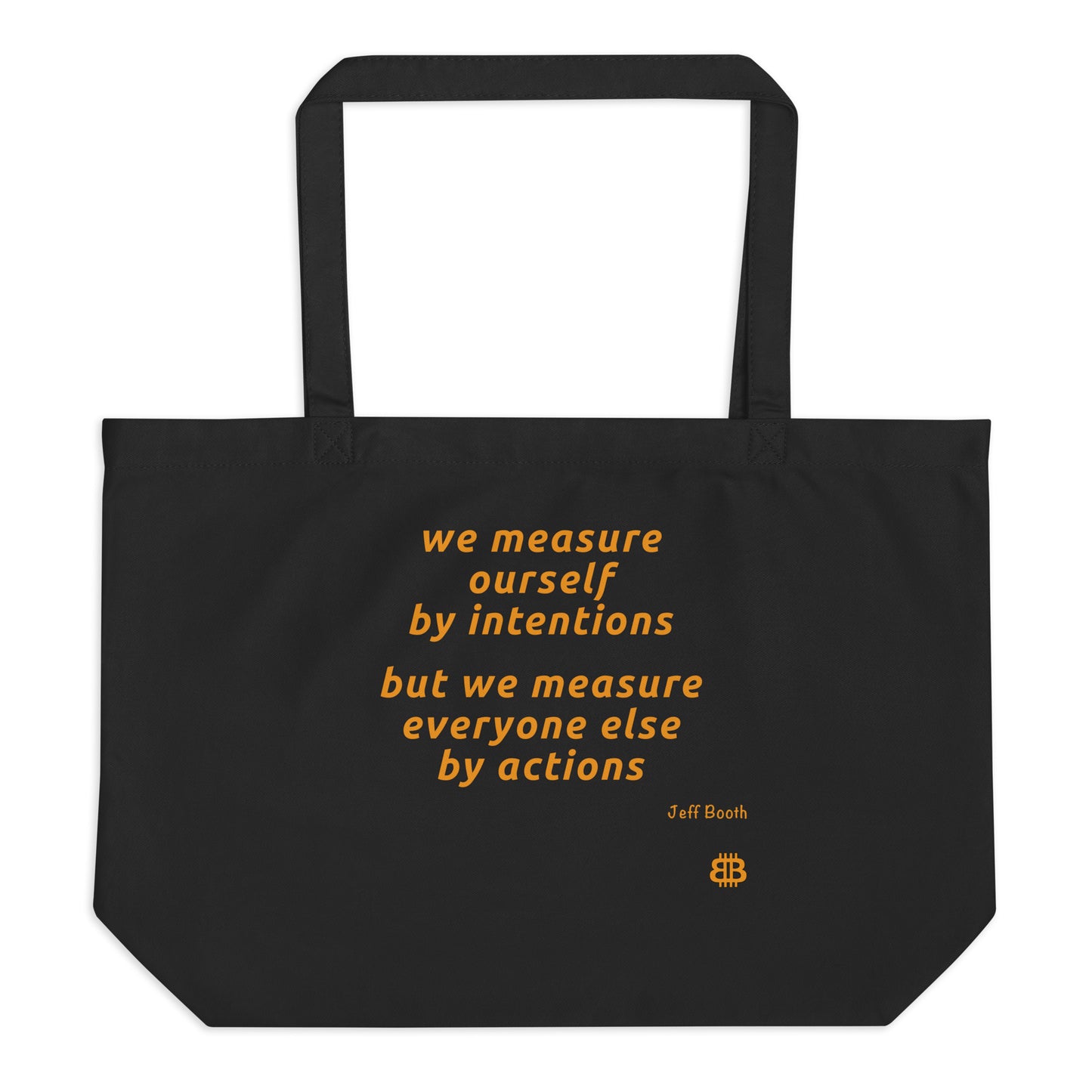 Tote bag orgánico grande "Medida"