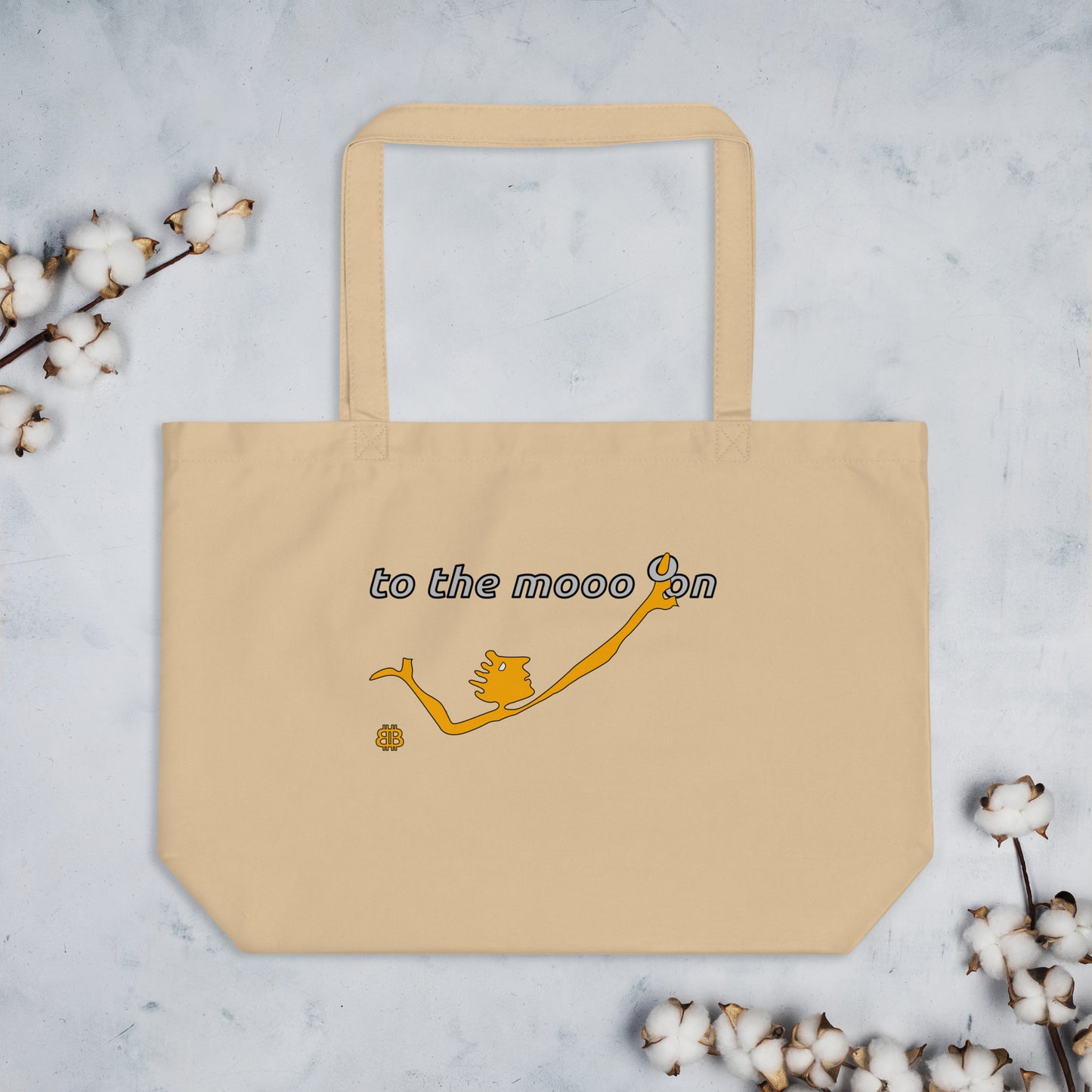 Große Bio-Tragetasche „Mooon“