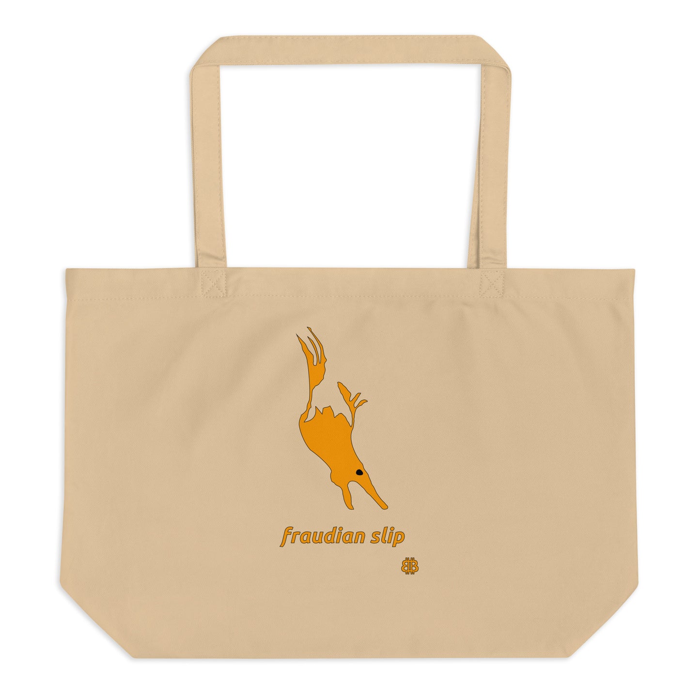 Große Bio-Tragetasche „Fraudian“