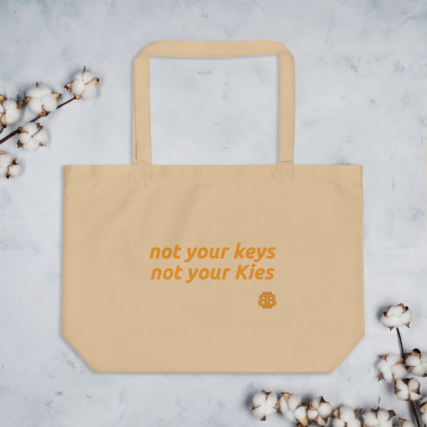 Große Bio-Tragetasche „Kies“