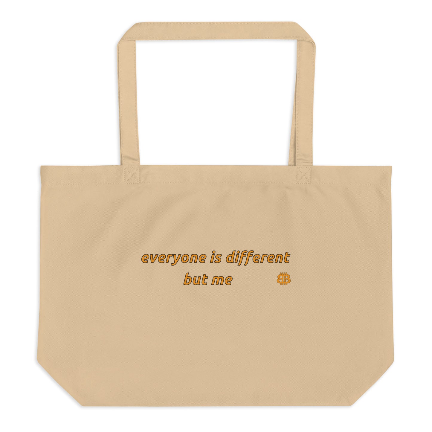 Große Bio-Tragetasche „Different“