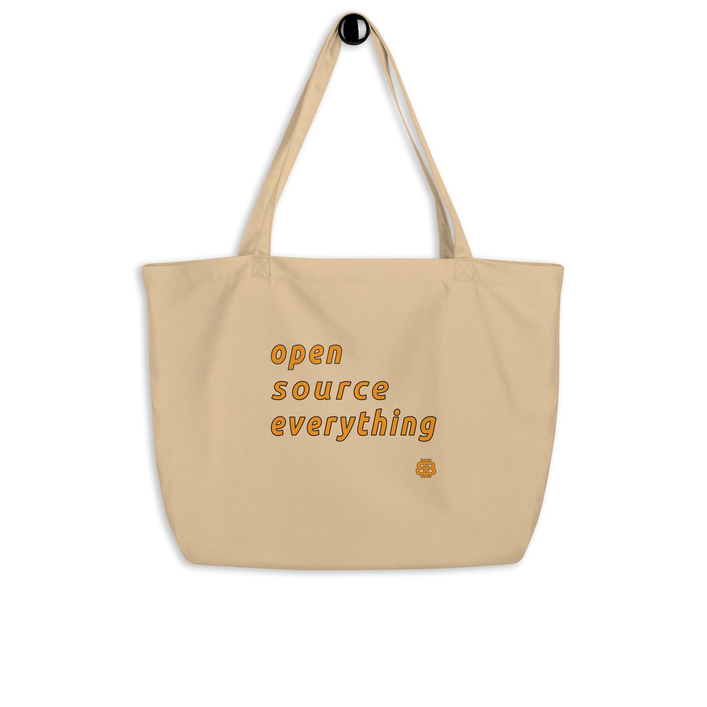 Große Bio-Tragetasche „OS everything“