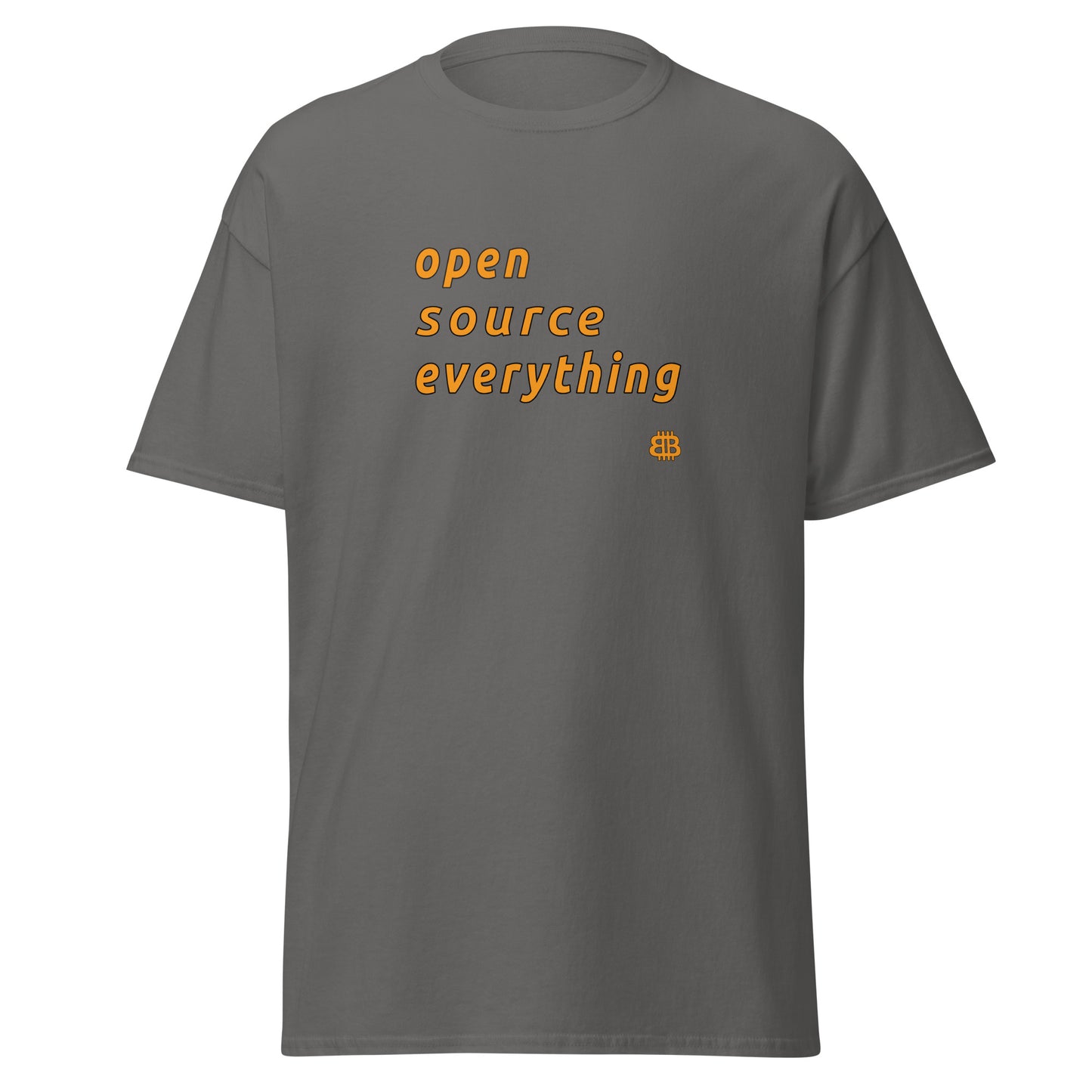 Klassisches Herren-T-Shirt „OS everything“