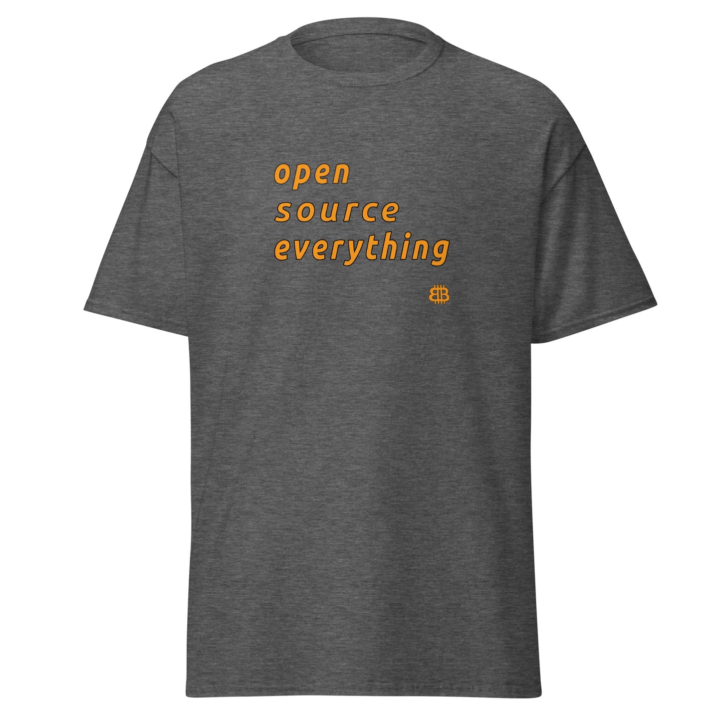 Klassisches Herren-T-Shirt „OS everything“