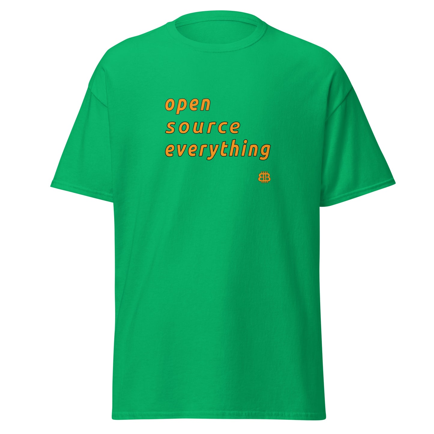 Klassisches Herren-T-Shirt „OS everything“