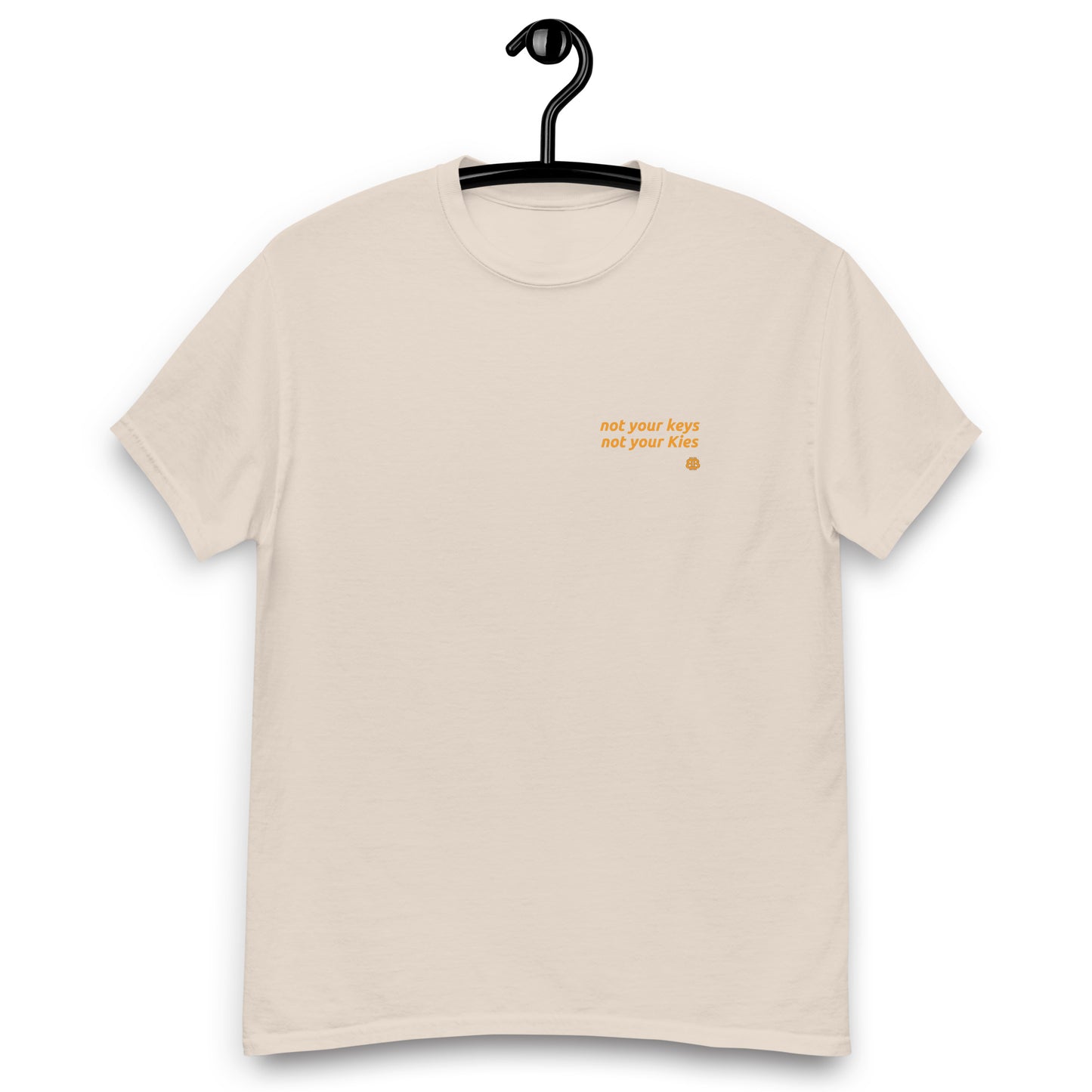 Klassisches Herren-T-Shirt „Kies_sm“