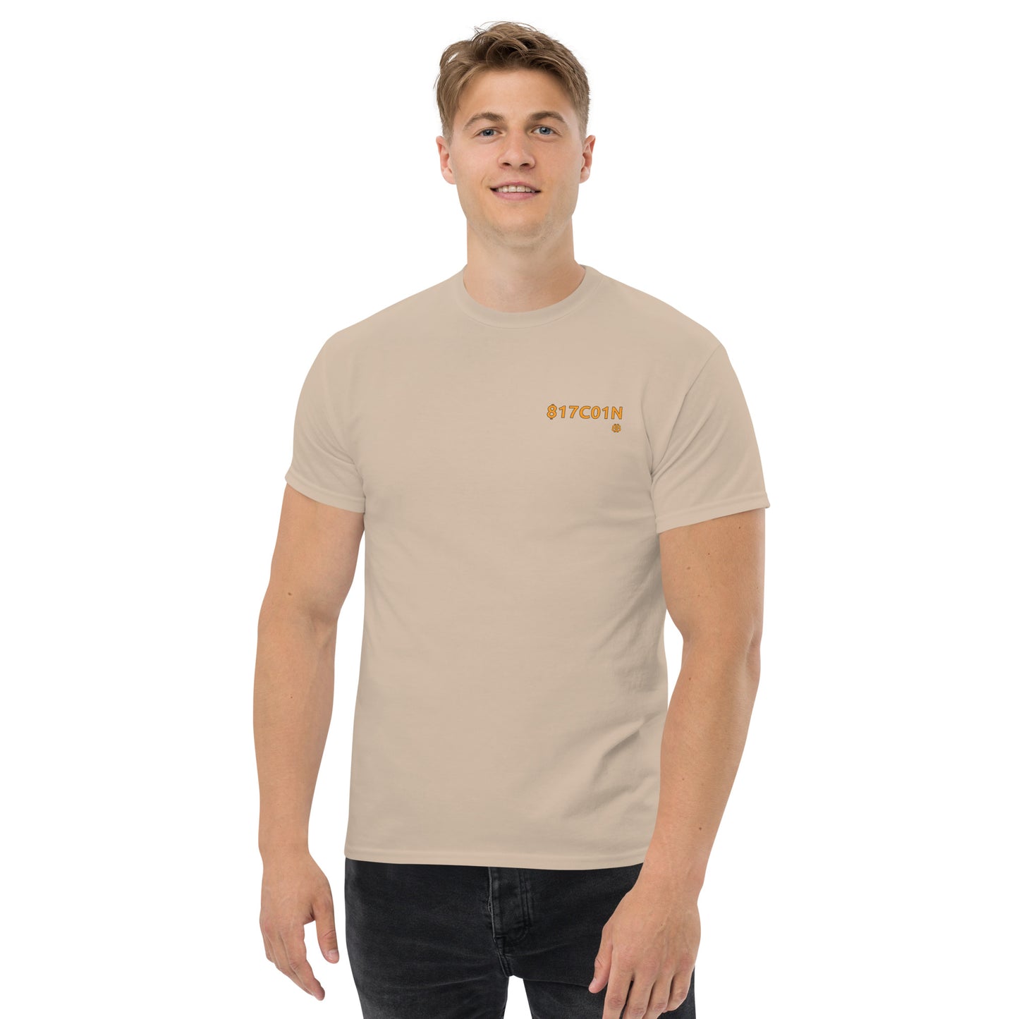 Klassisches Herren-T-Shirt „B17C01N_sm“