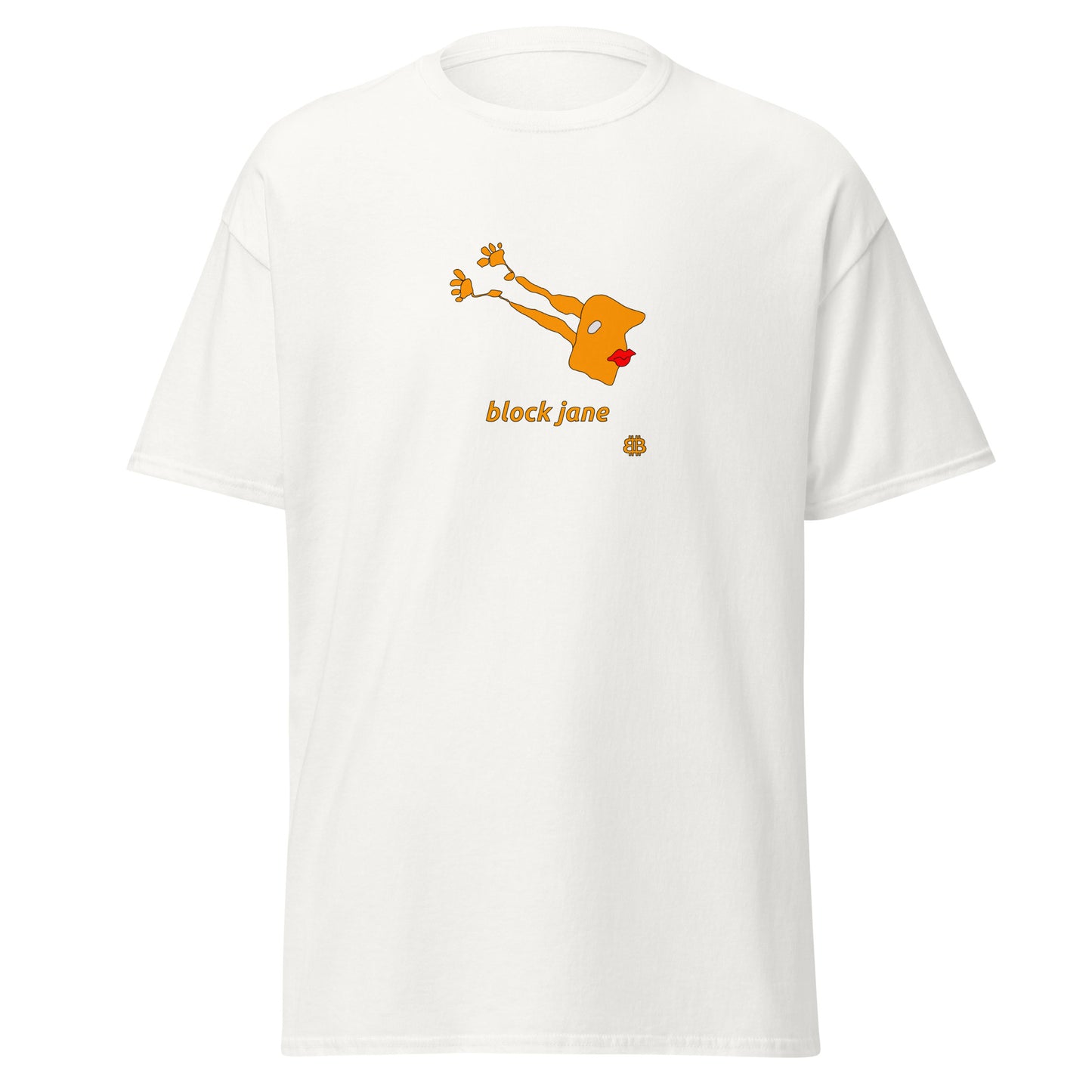 Klassisches Herren-T-Shirt „BlockJane“