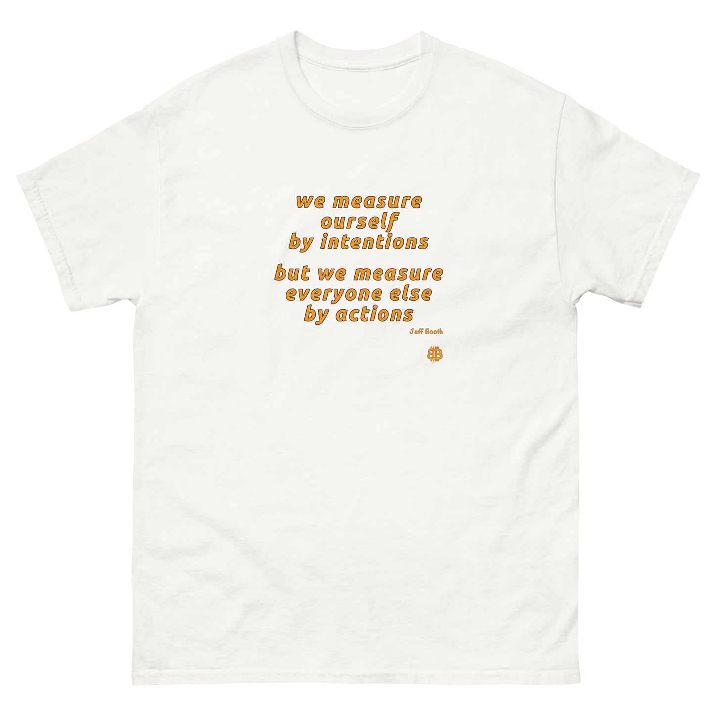 Men's classic tee "Measure"