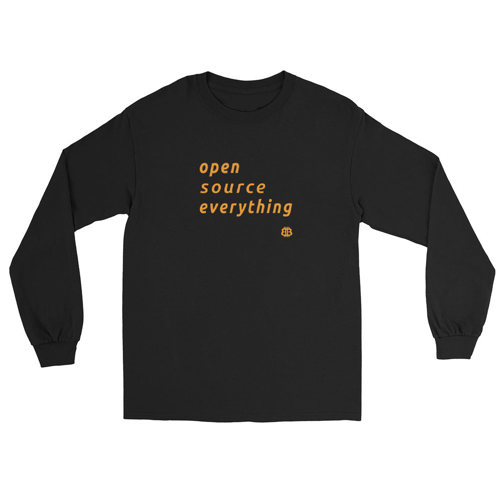 Unisex Langarmshirt „OS everything“