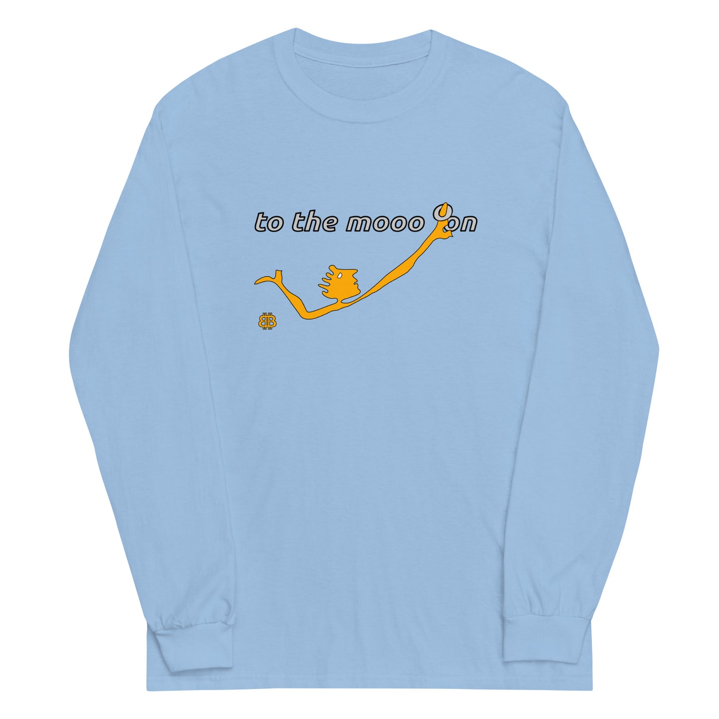 Unisex Langarmshirt „Mooon“