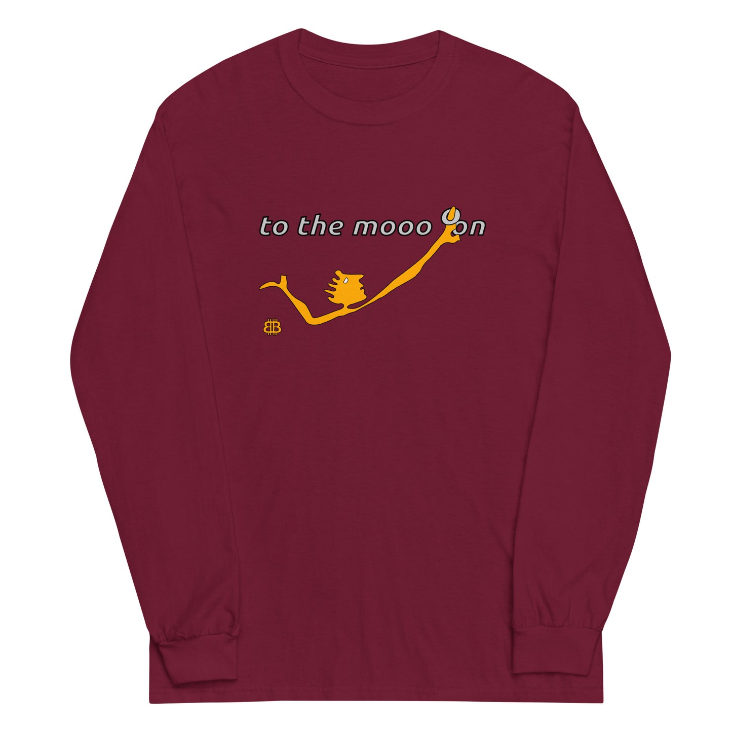 Unisex Langarmshirt „Mooon“