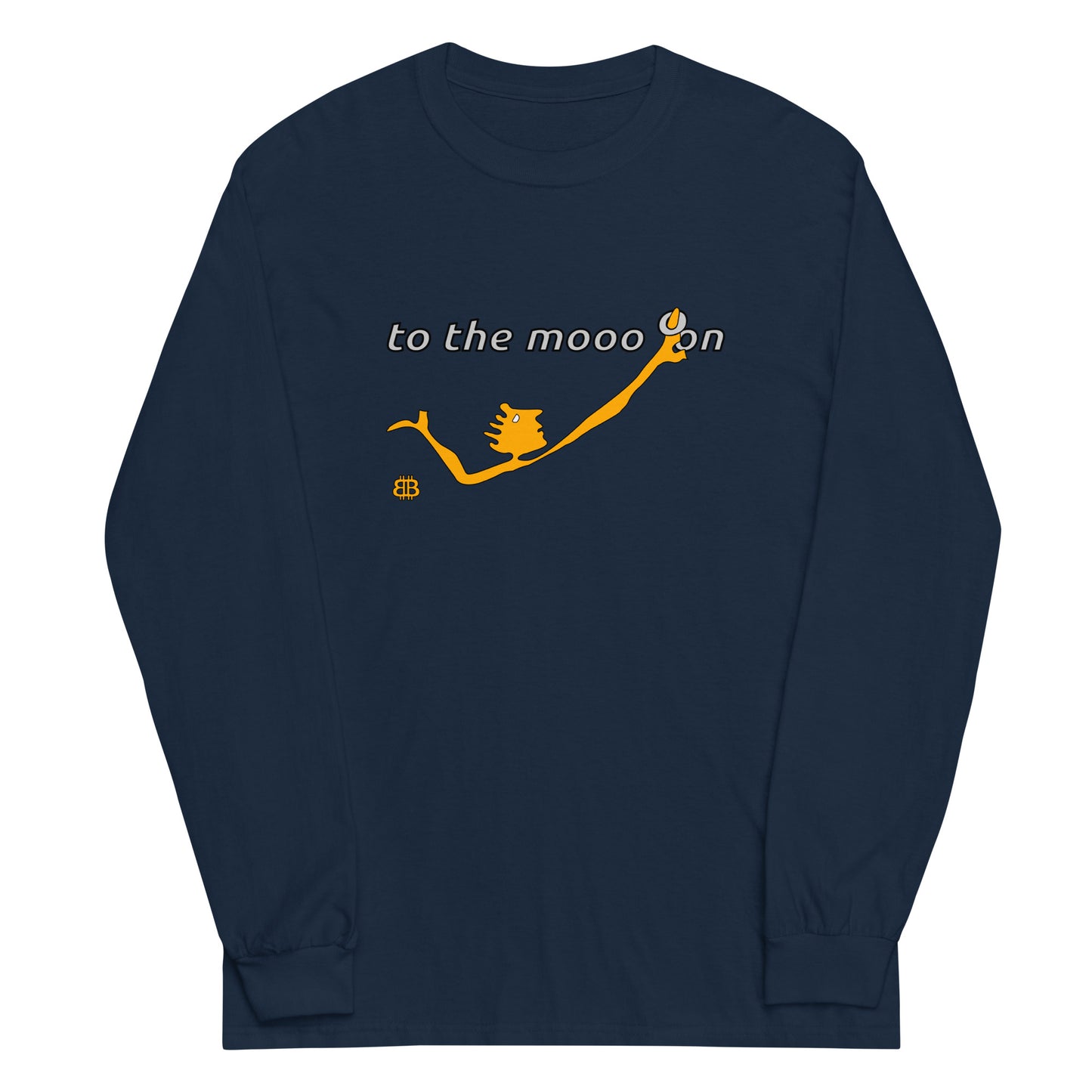 Unisex Langarmshirt „Mooon“