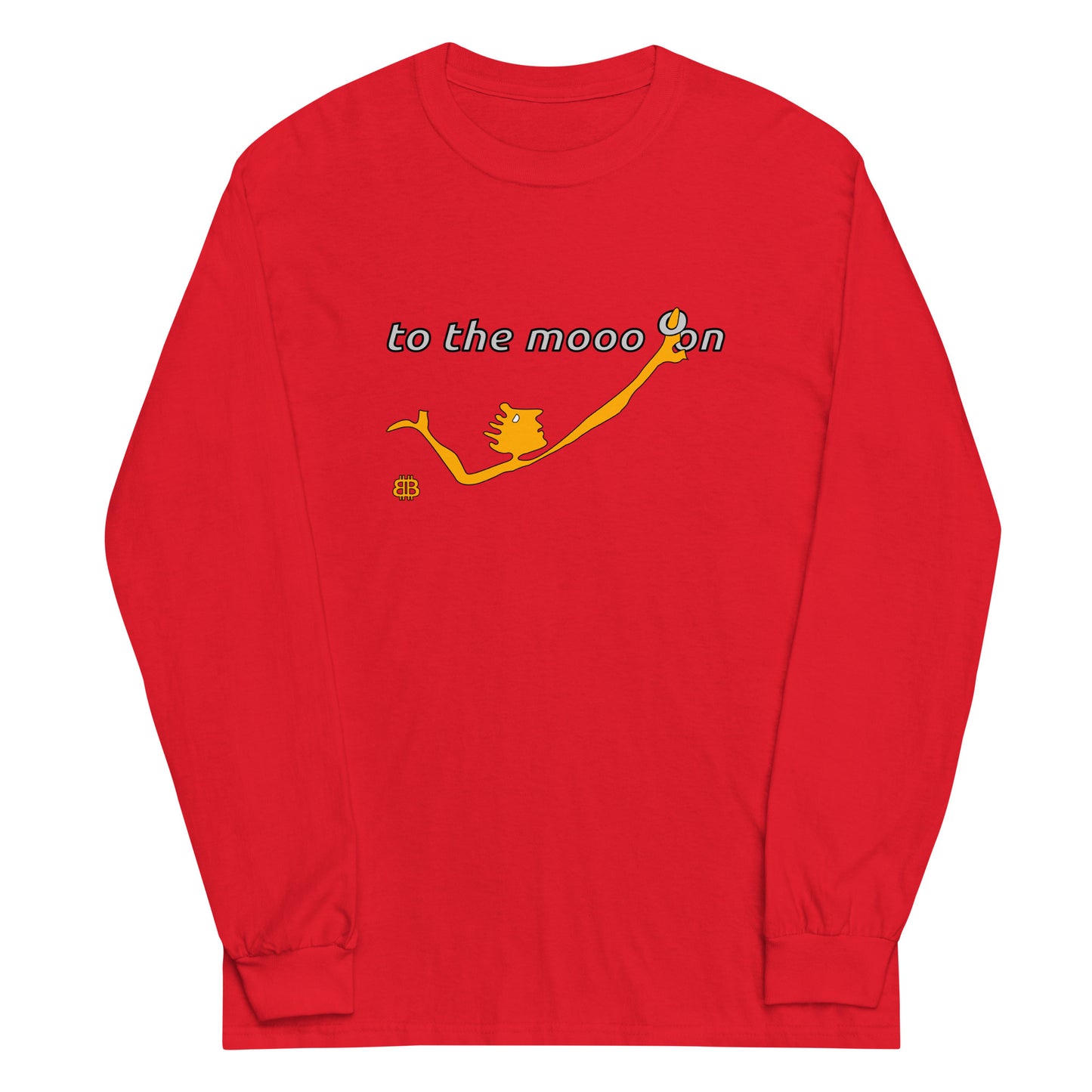 Unisex Langarmshirt „Mooon“