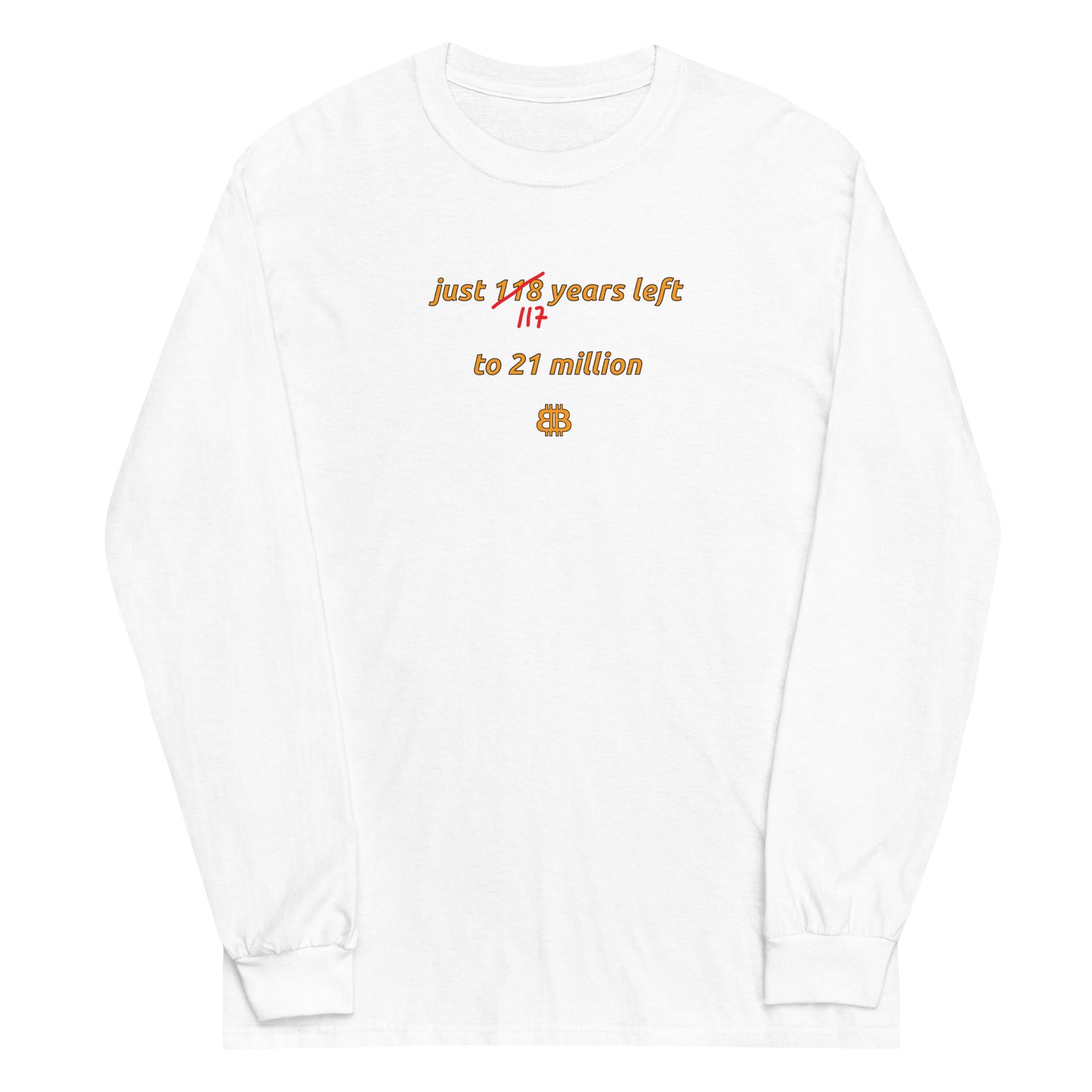 Unisex Langarmshirt „117years“