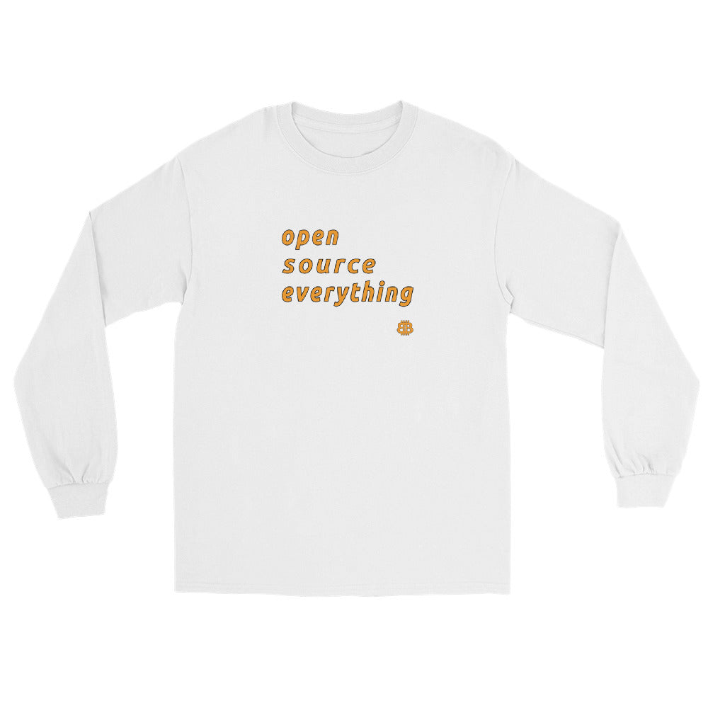 Unisex Langarmshirt „OS everything“