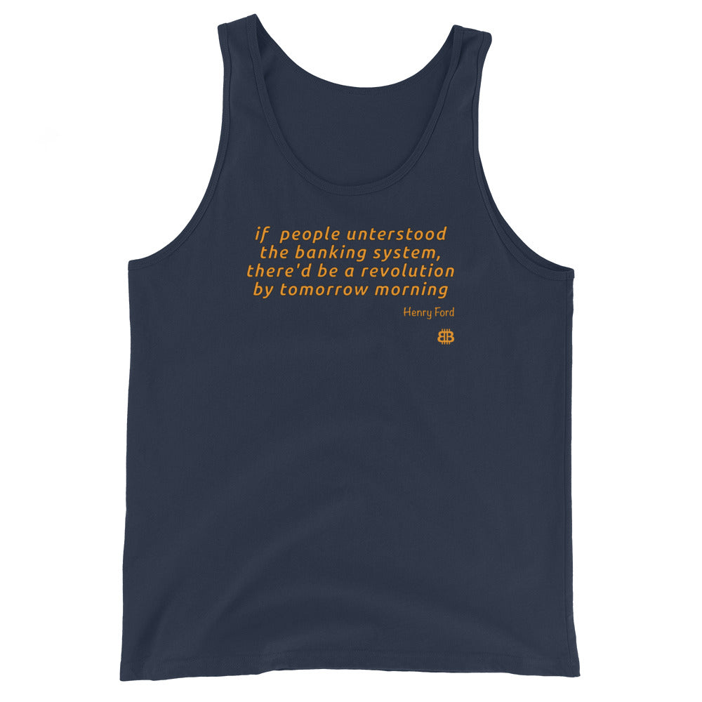 Herren Tank Top „Revolution_engl“