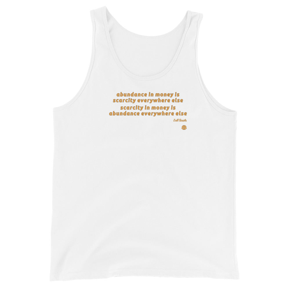 Unisex Tank Top „Abundance_booth“