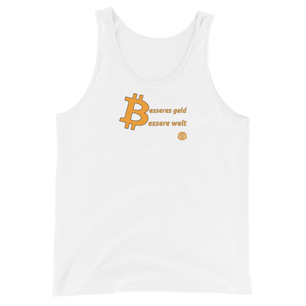 Men's Tank Top "Geld-Welt"