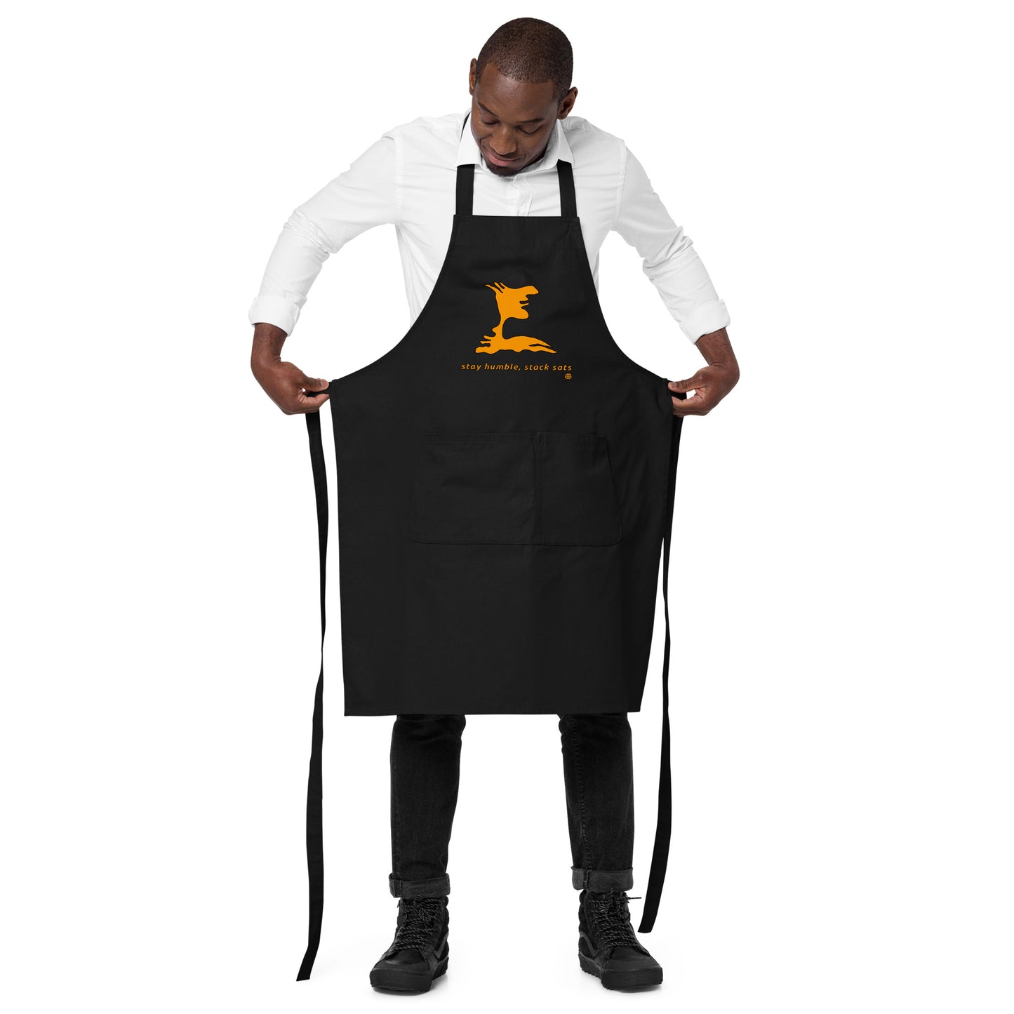 Organic cotton apron "Humble"