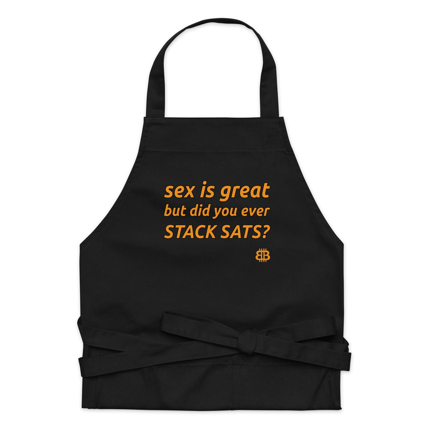 Organic cotton apron "Sex"