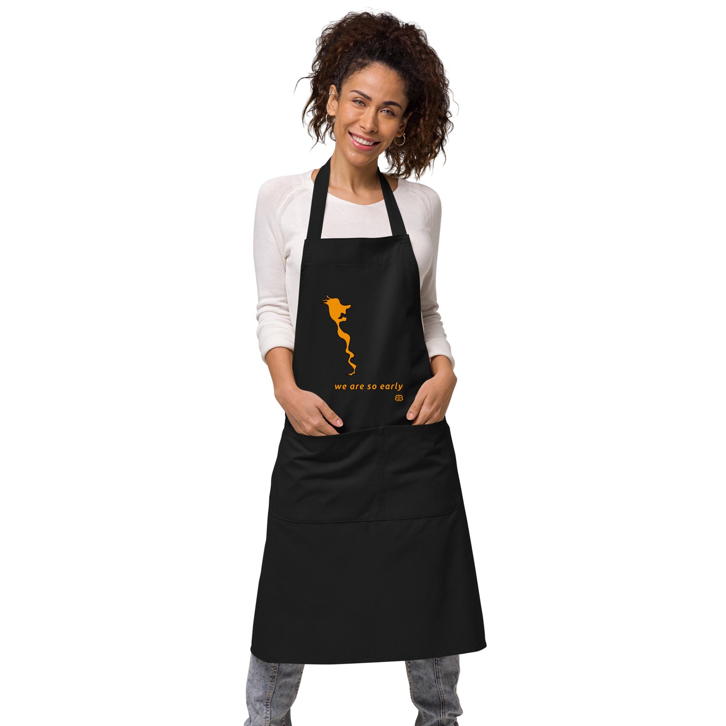 Organic cotton apron "Early"