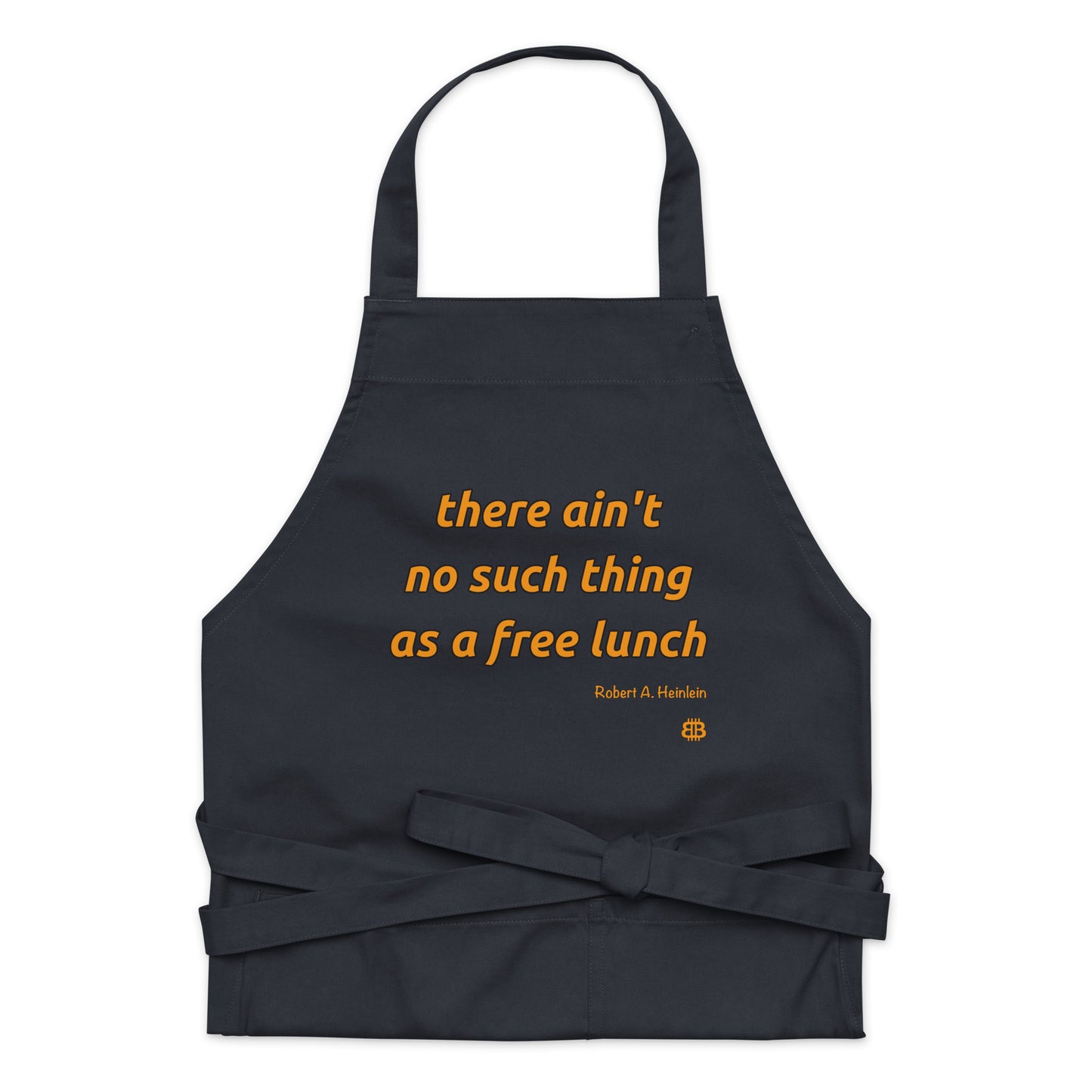 Organic cotton apron "Free Lunch"