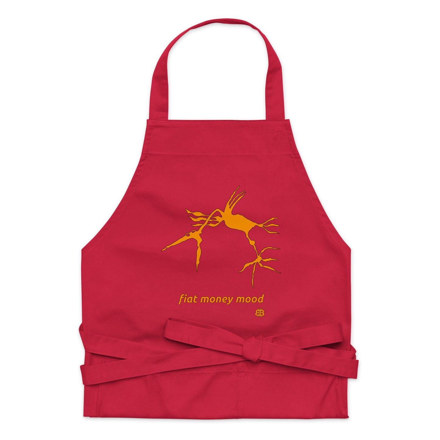 Organic cotton apron "Mood"