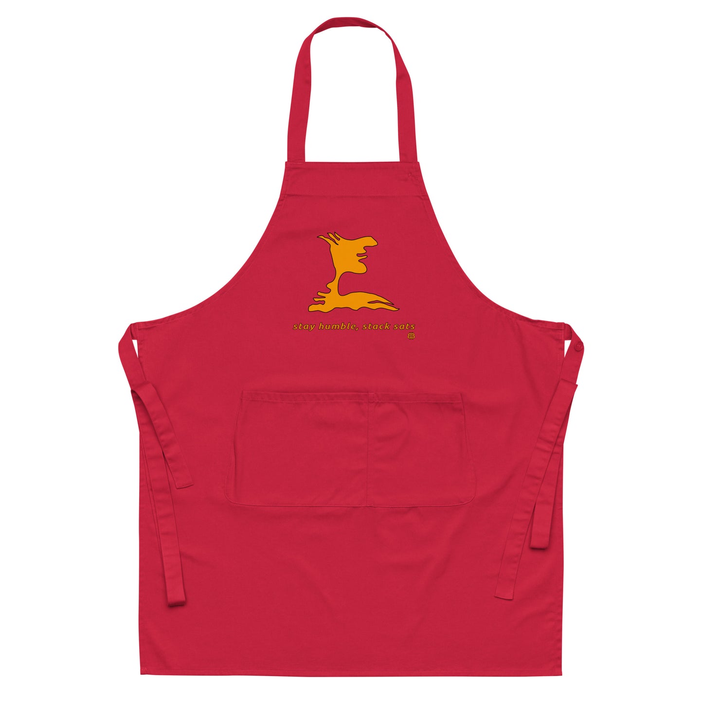 Organic cotton apron "Humble"