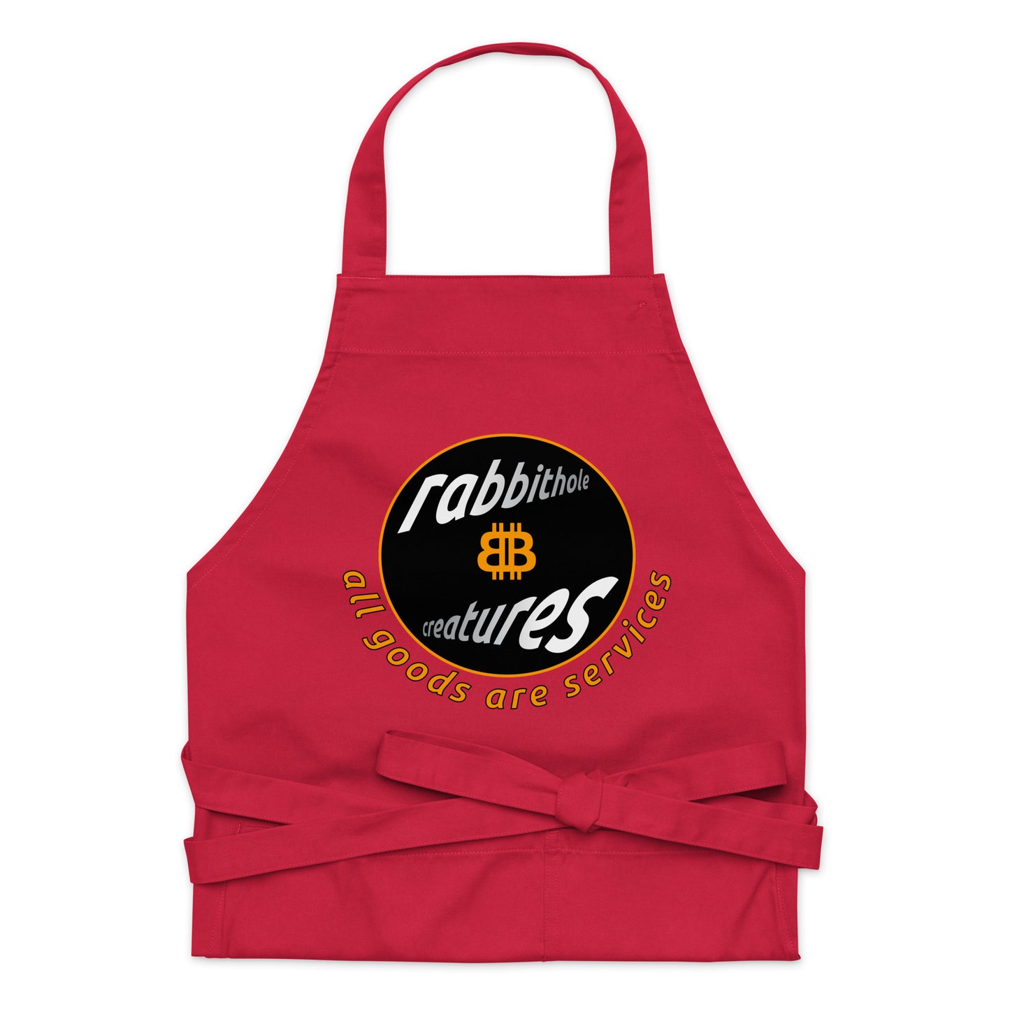 Organic cotton apron "RHC"