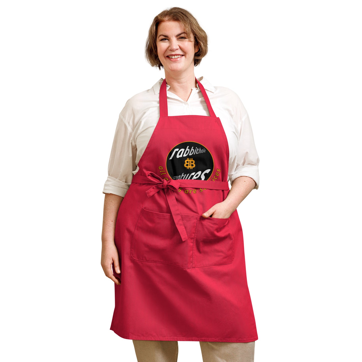 Organic cotton apron "RHC"