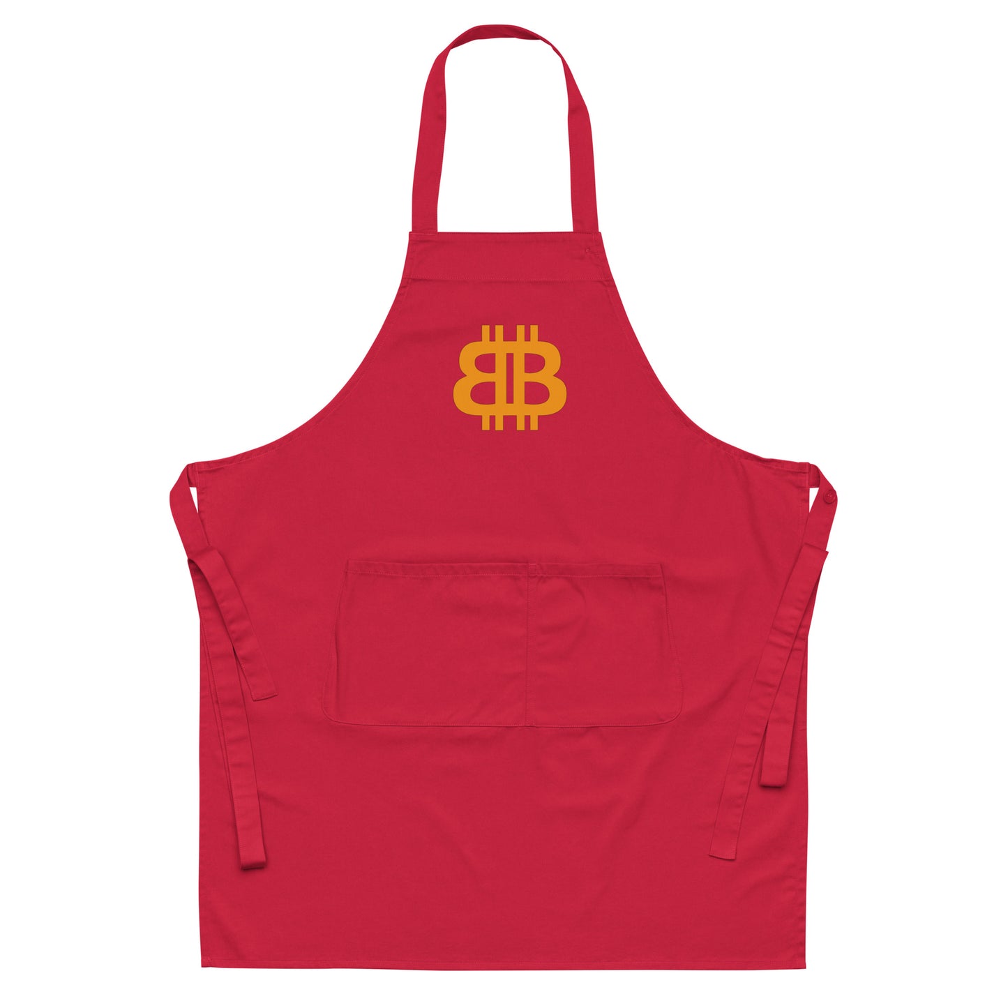 Organic cotton apron "BB"