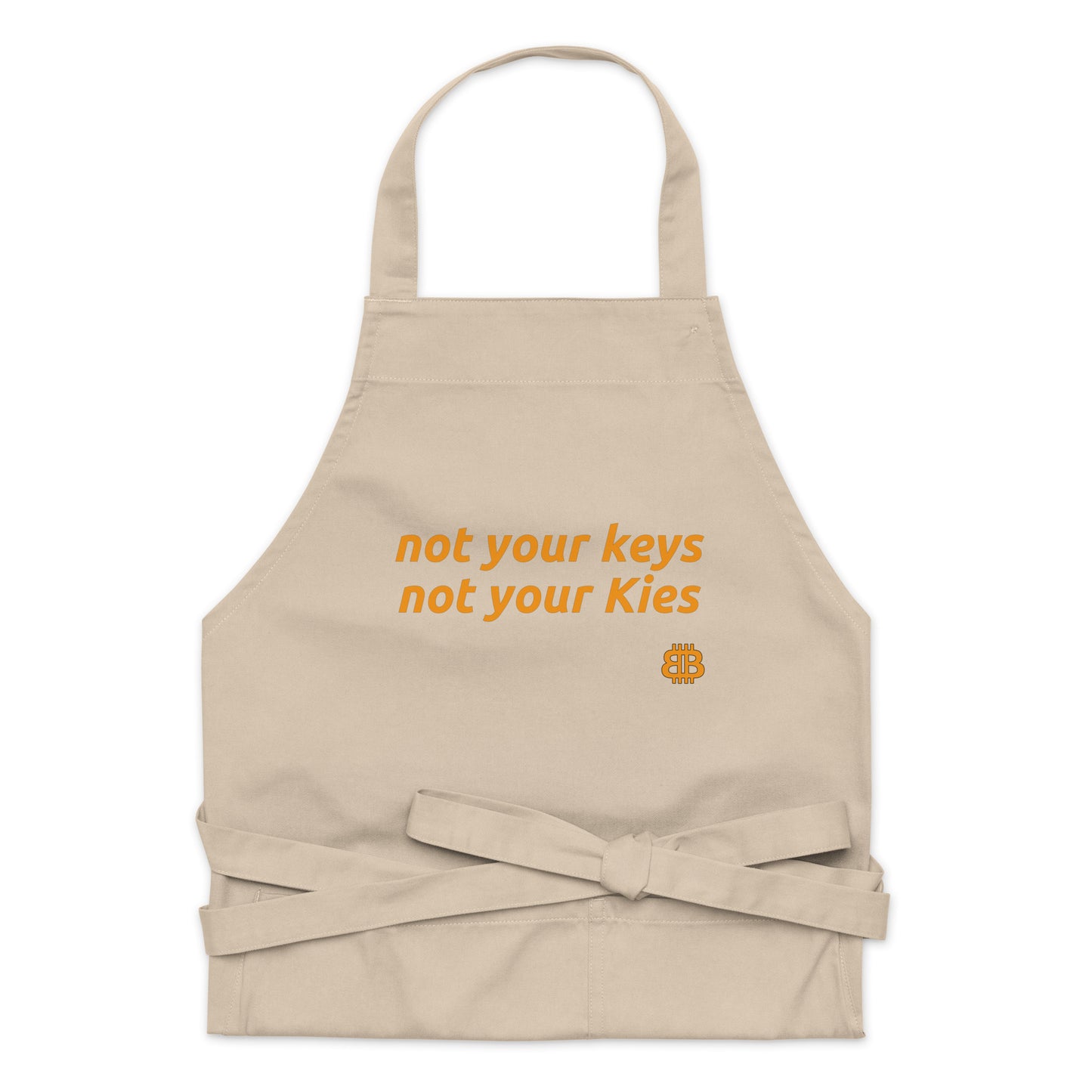 Organic cotton apron "Kies"