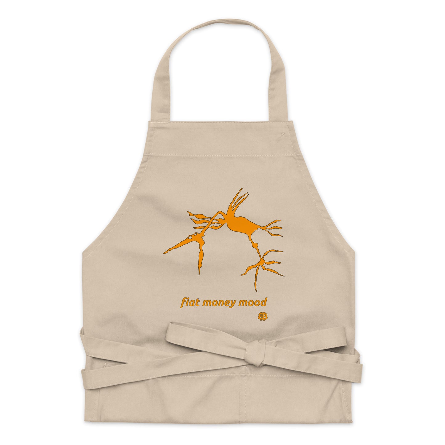 Organic cotton apron "Mood"