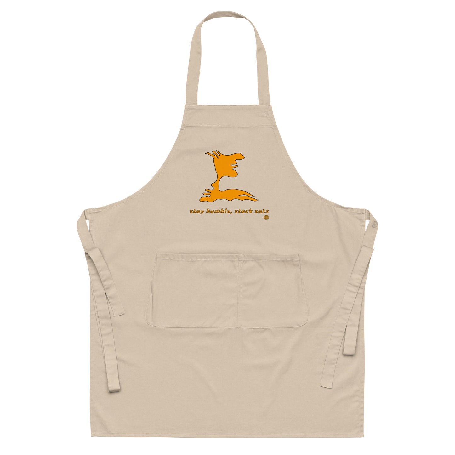 Organic cotton apron "Humble"