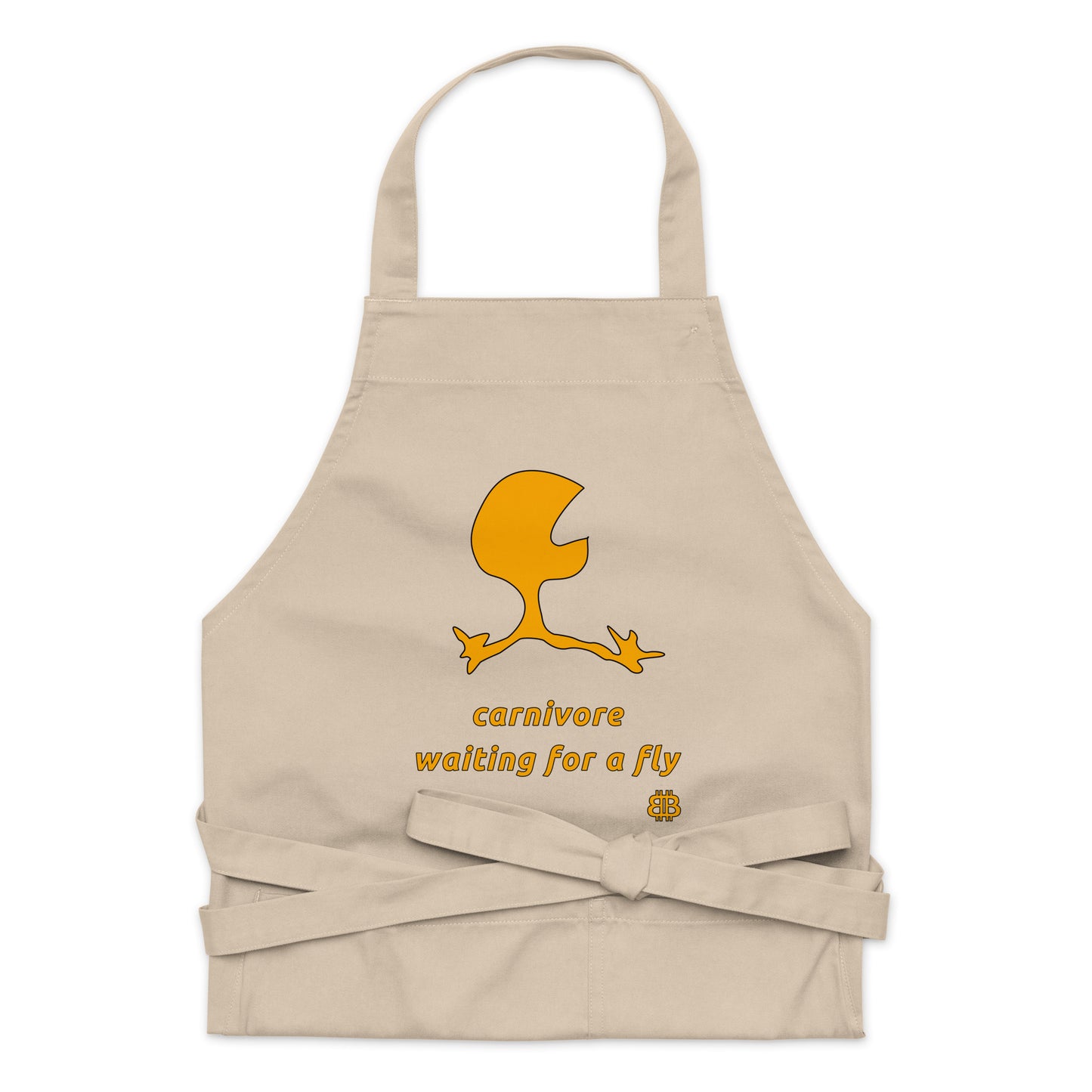 Organic cotton apron "Carni"