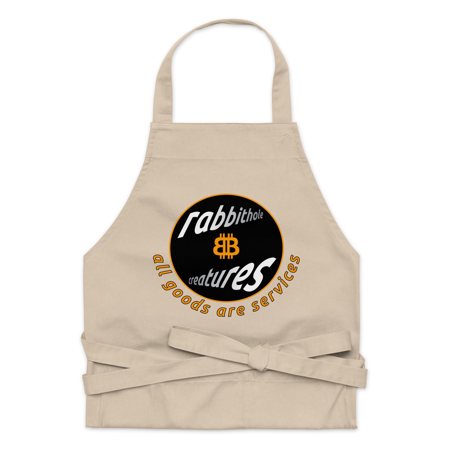 Organic cotton apron "RHC"