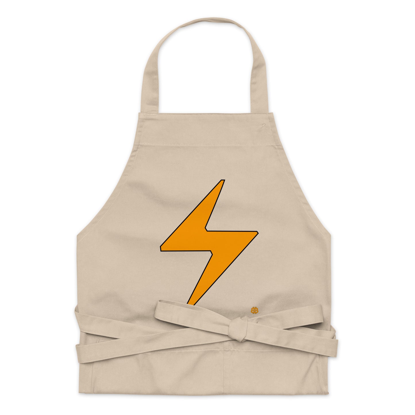 Organic cotton apron "Lightning"