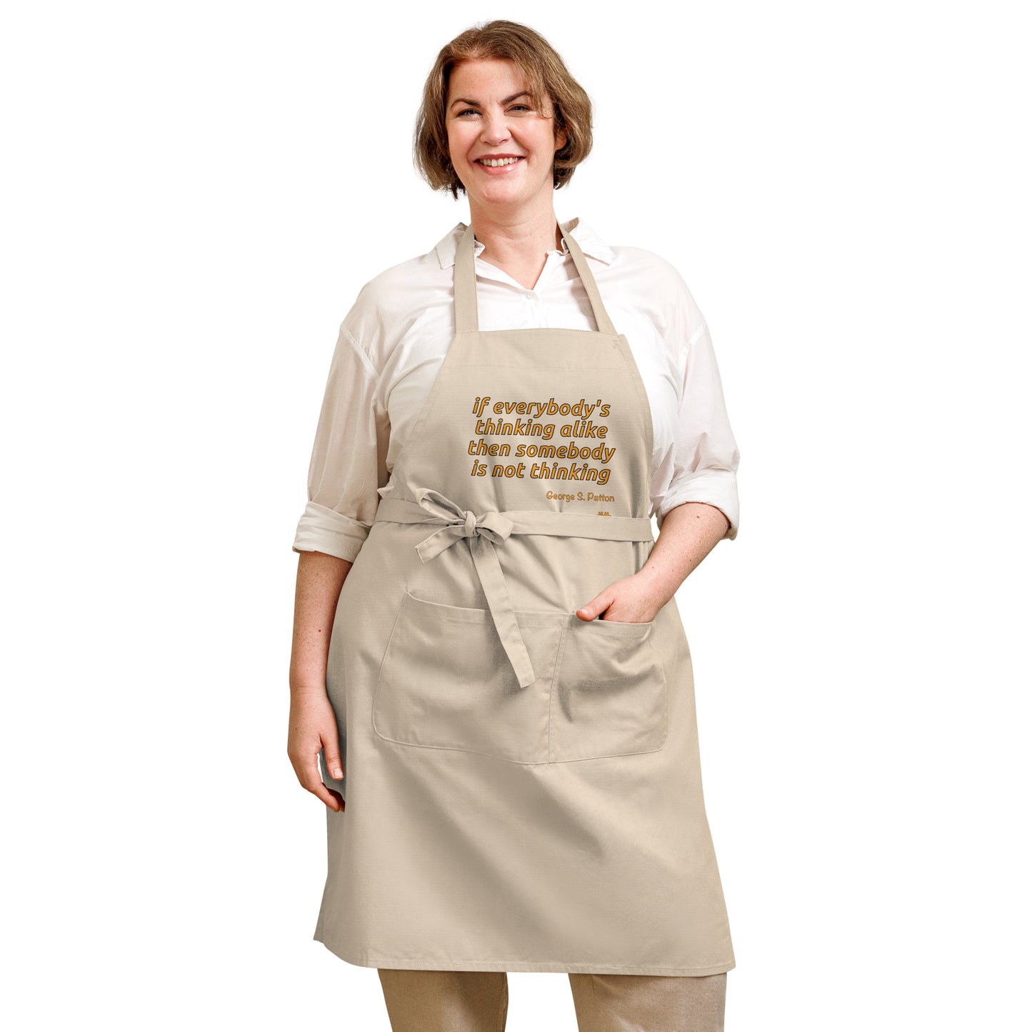 Organic cotton apron "Patton"