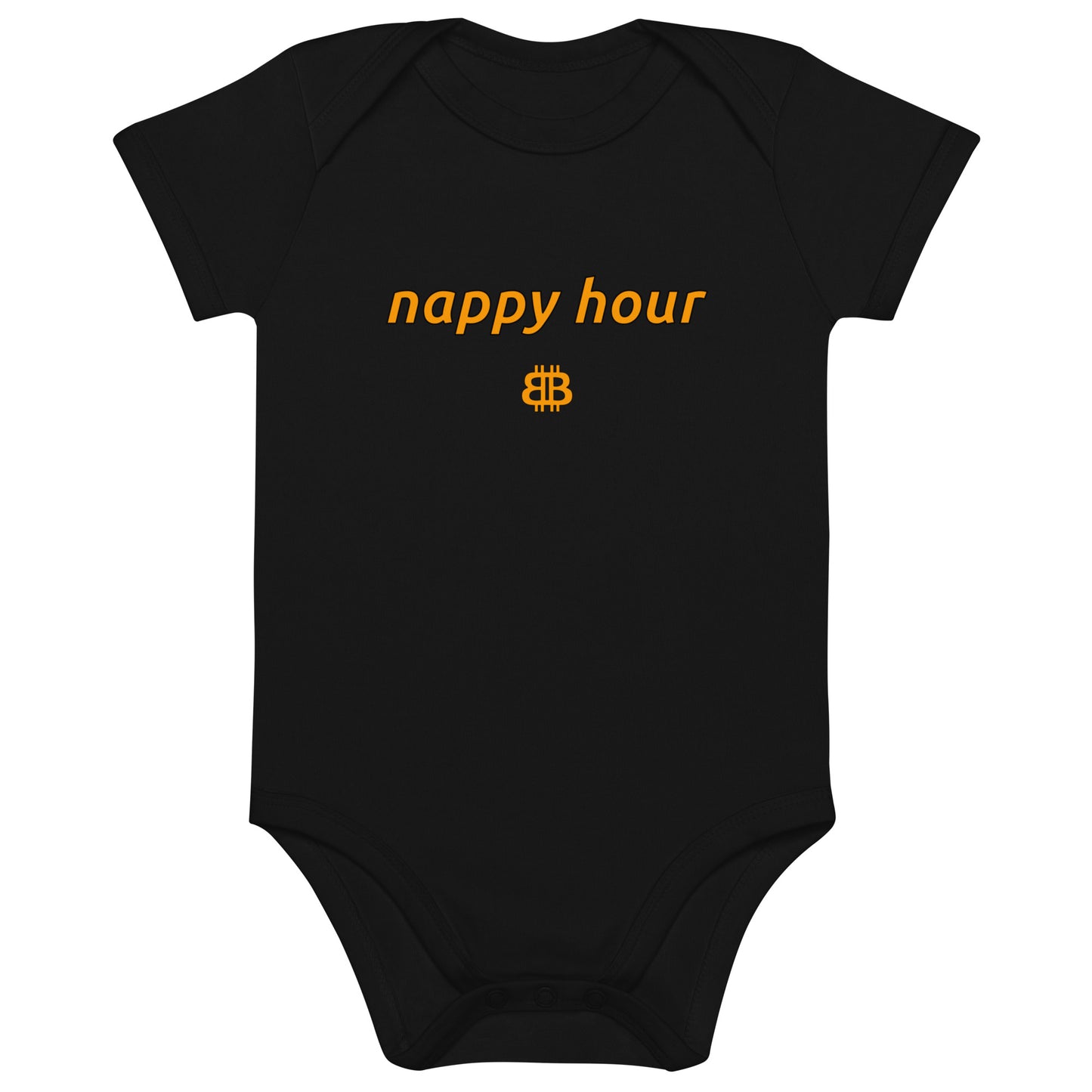 Baby-Body aus Bio-Baumwolle „NappyHour“