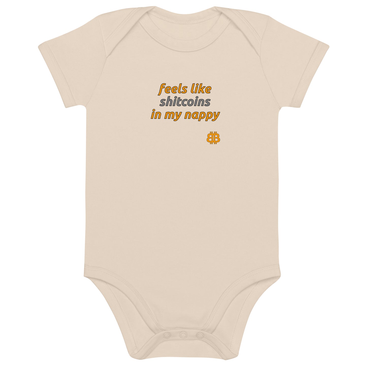 Baby-Body aus Bio-Baumwolle „Nappy“
