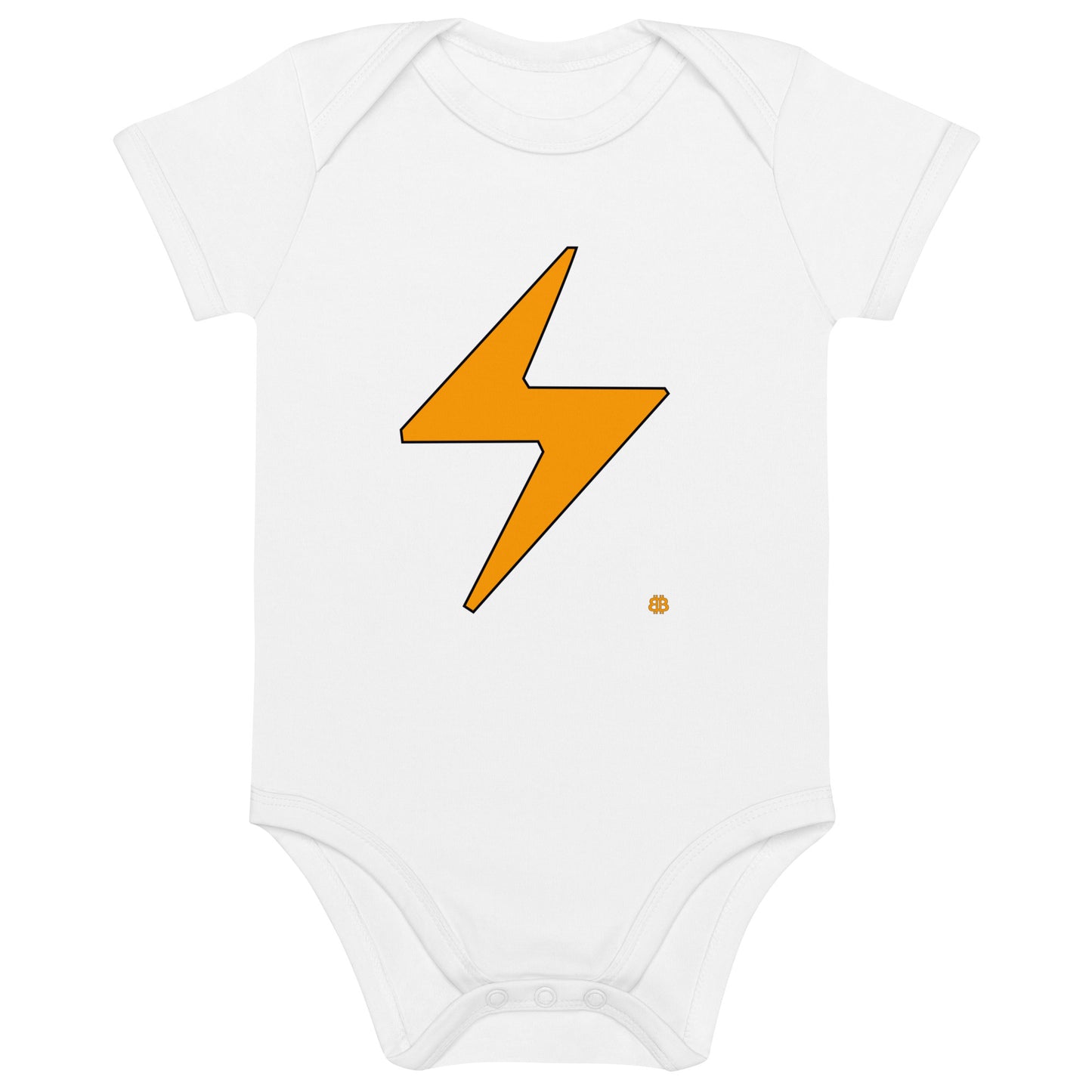 Baby-Body aus Bio-Baumwolle „Lightning“
