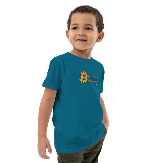 Organic cotton kids t-shirt "Money-Future"
