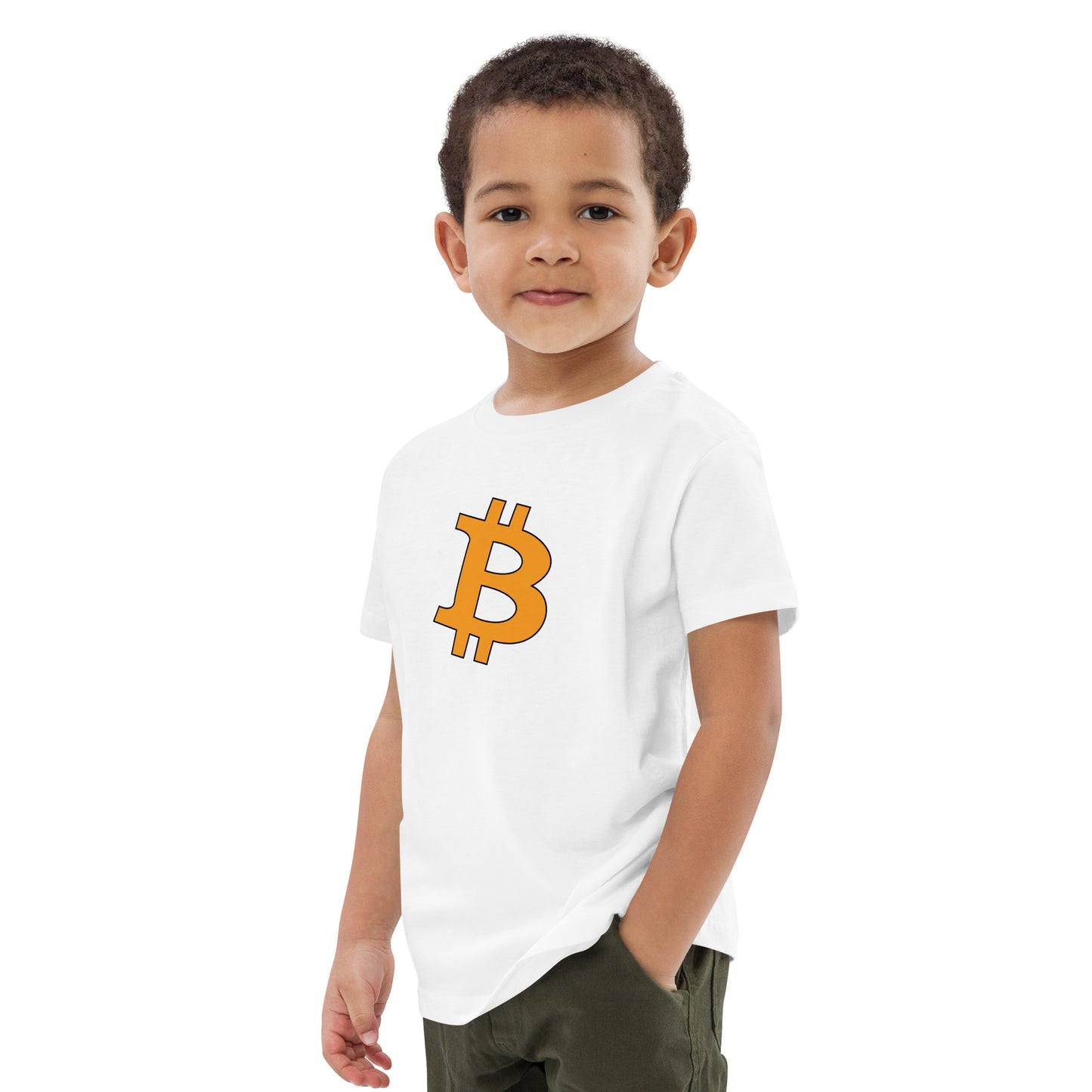 Organic cotton kids t-shirt "B"
