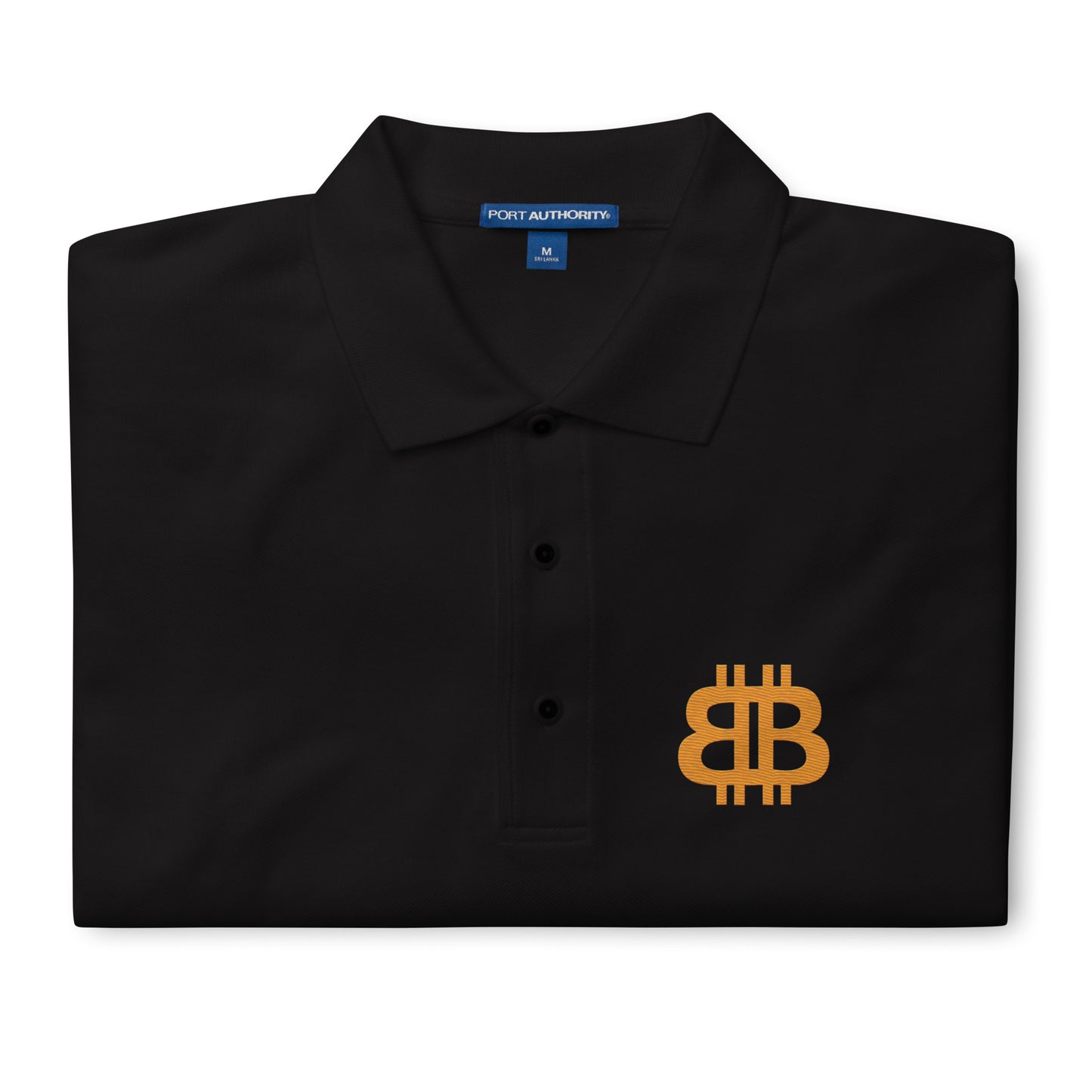 Men's Embroidered Premium Polo "BB"